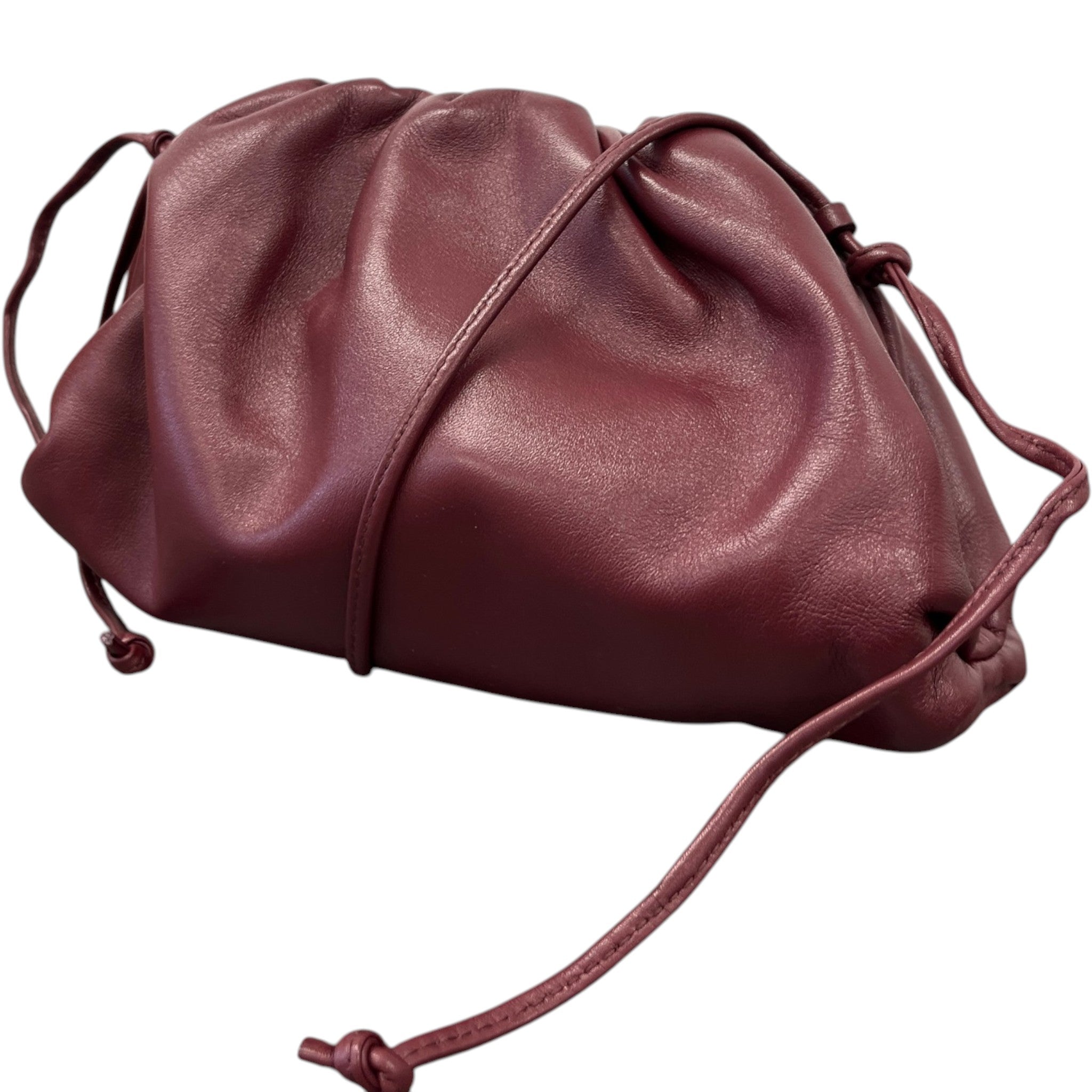 Women's Mini Pouch Crossbody Bag Burgundy