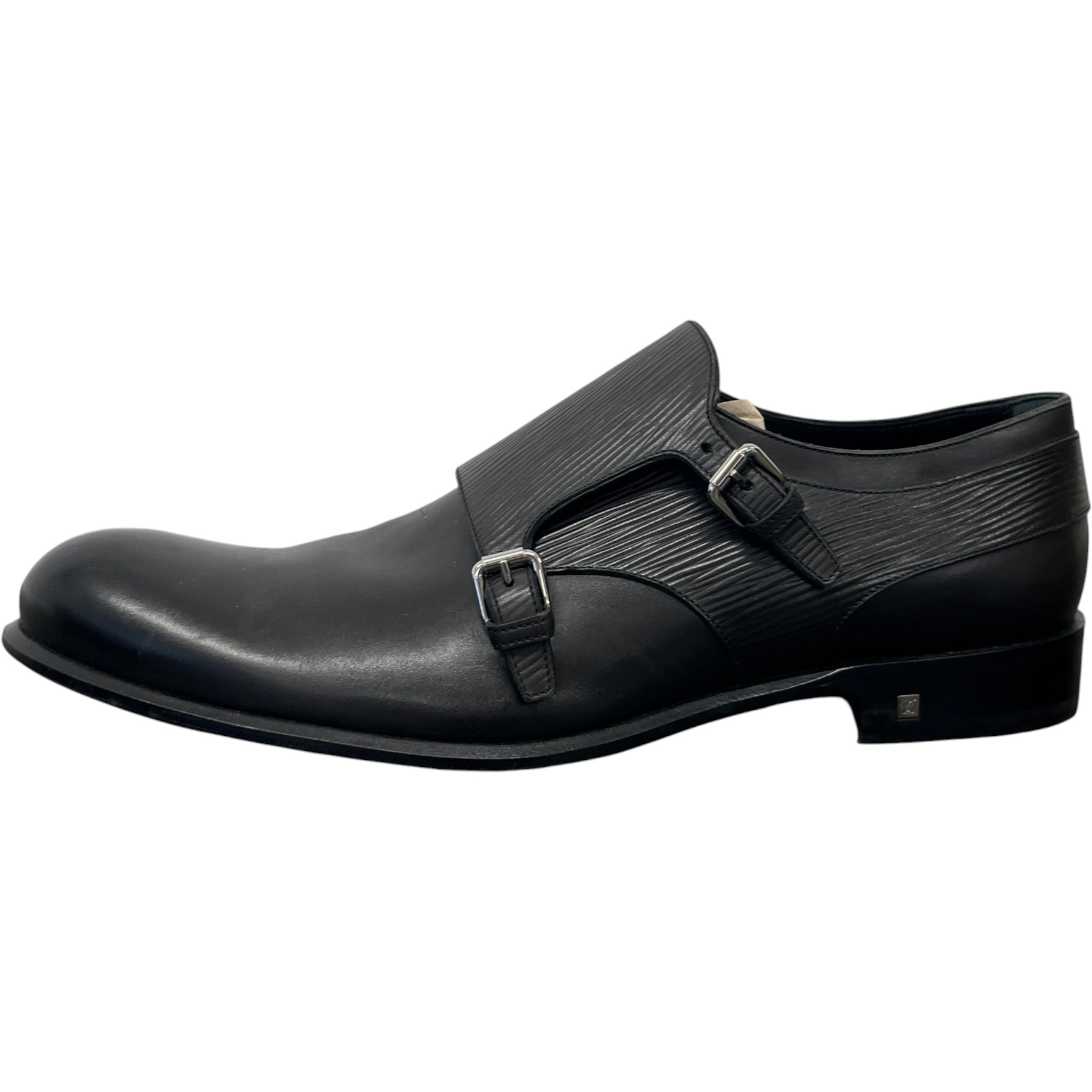 Men's Greenwich Buckle Loafers Black Size EU 43.5 / UK 9.5