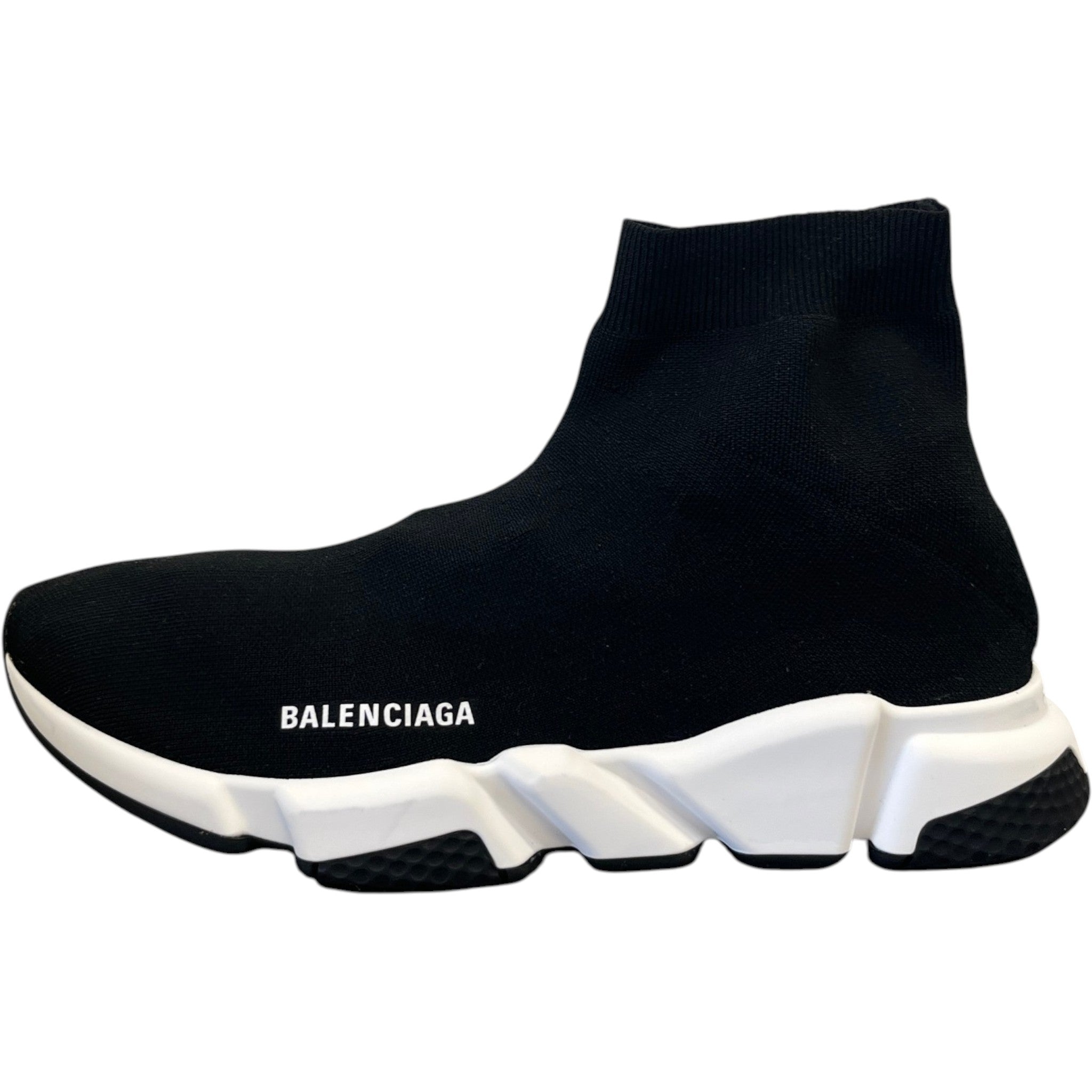 Men's Speed Sock High Trainers Black Size EU 44 / UK 10