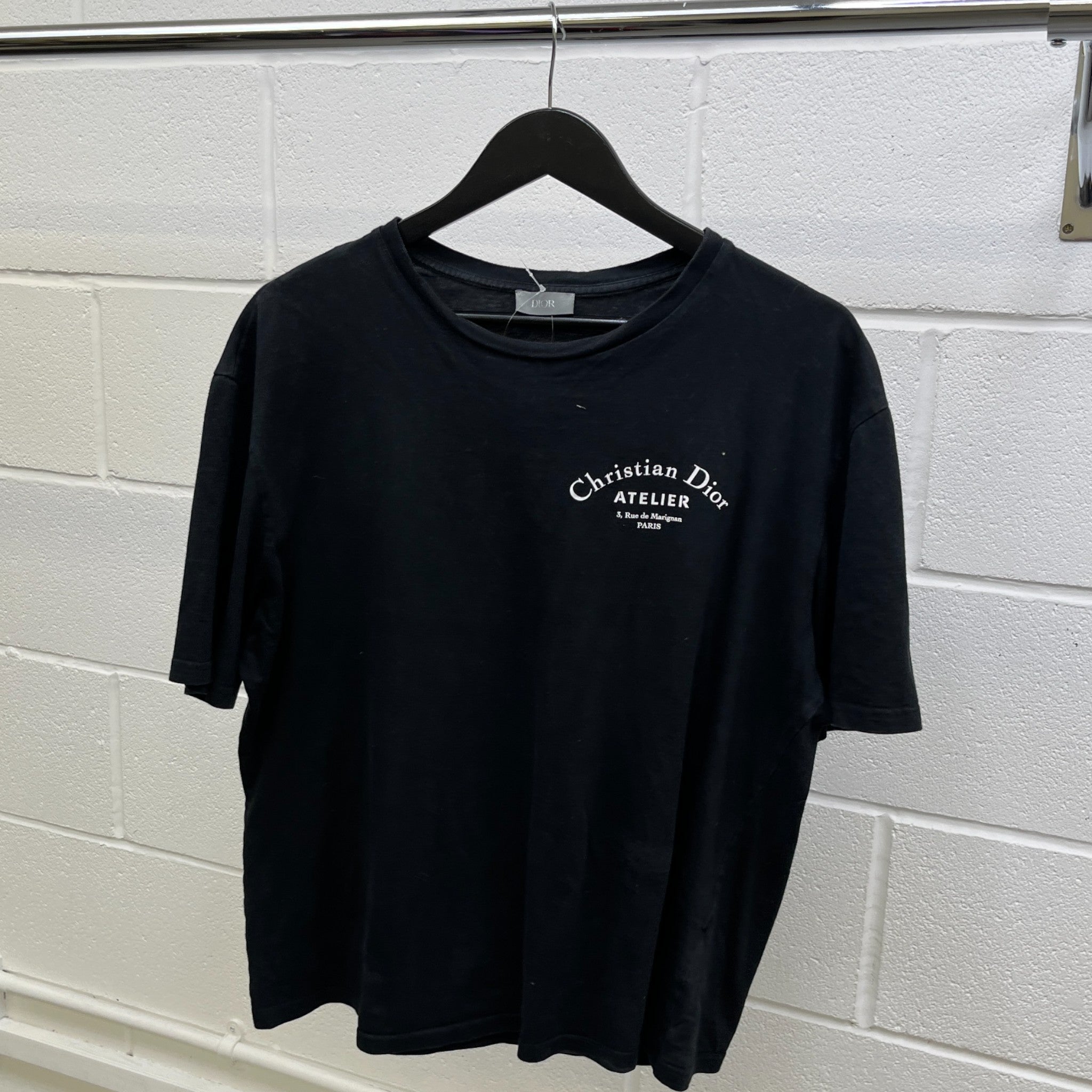 Men's Atelier T-Shirt Black Size L