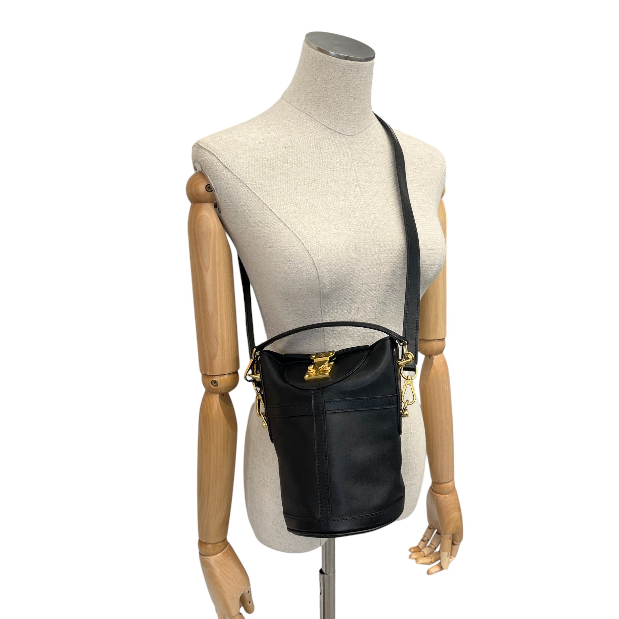 Women's Duffle Pm Handbag Black