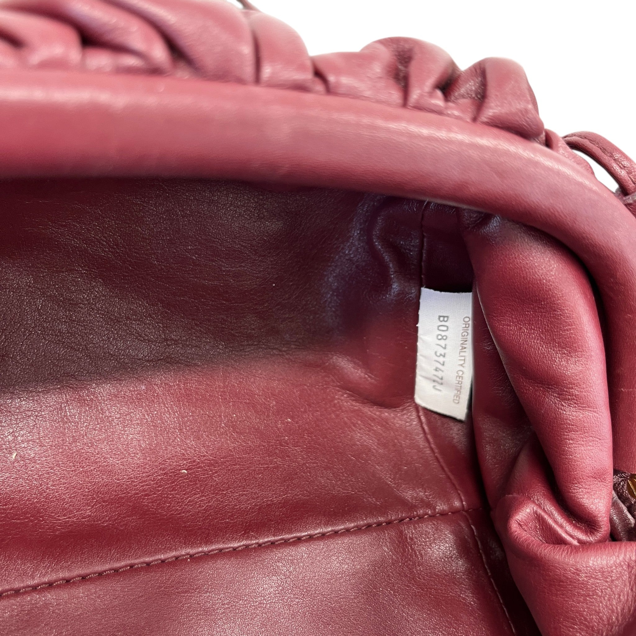 Women's Mini Pouch Crossbody Bag Burgundy
