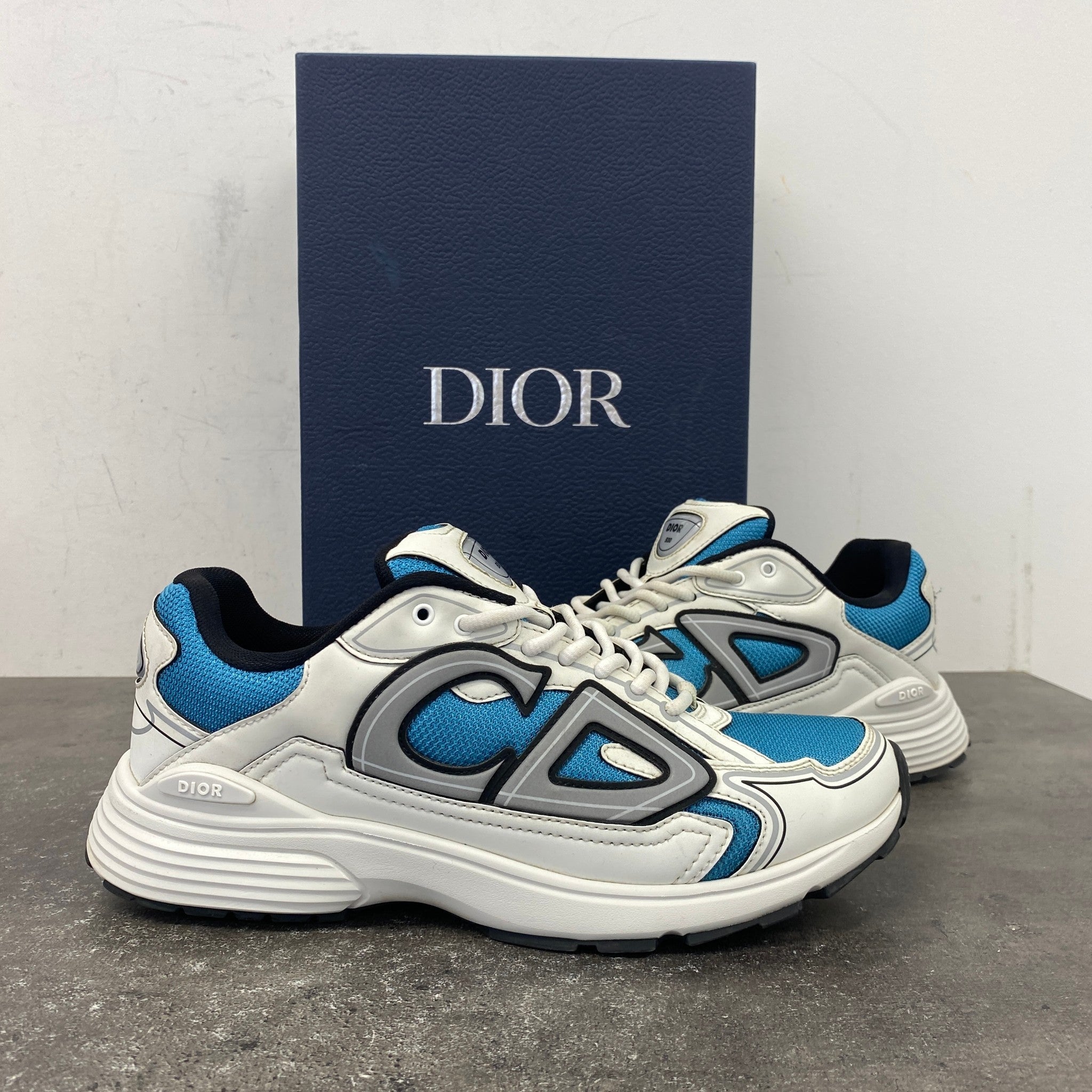 Men's B30 Low Trainers Blue Size EU 42.5 / UK 8.5