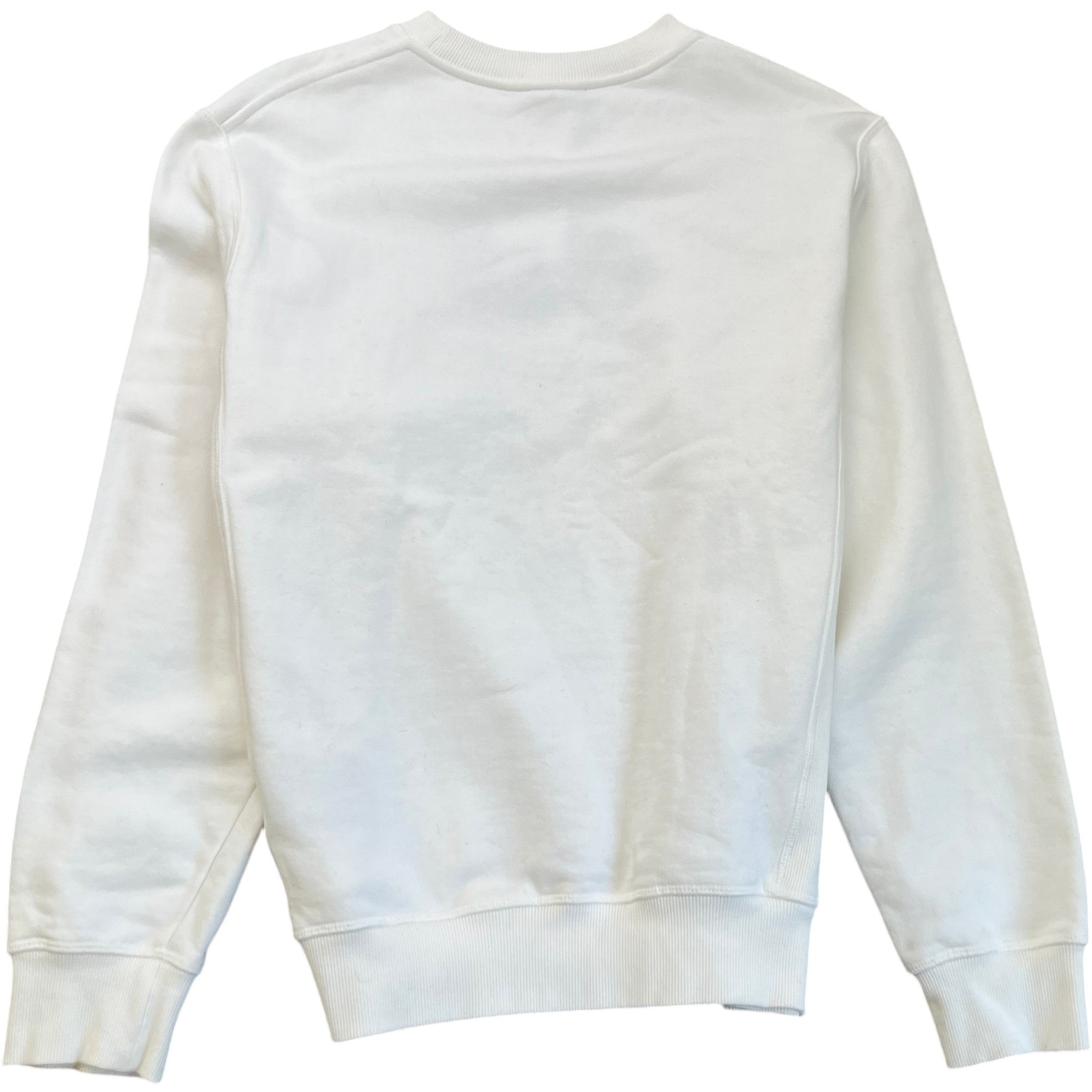 Men's X Kenny Scharf Cd Embroidery Sweatshirt White Size S