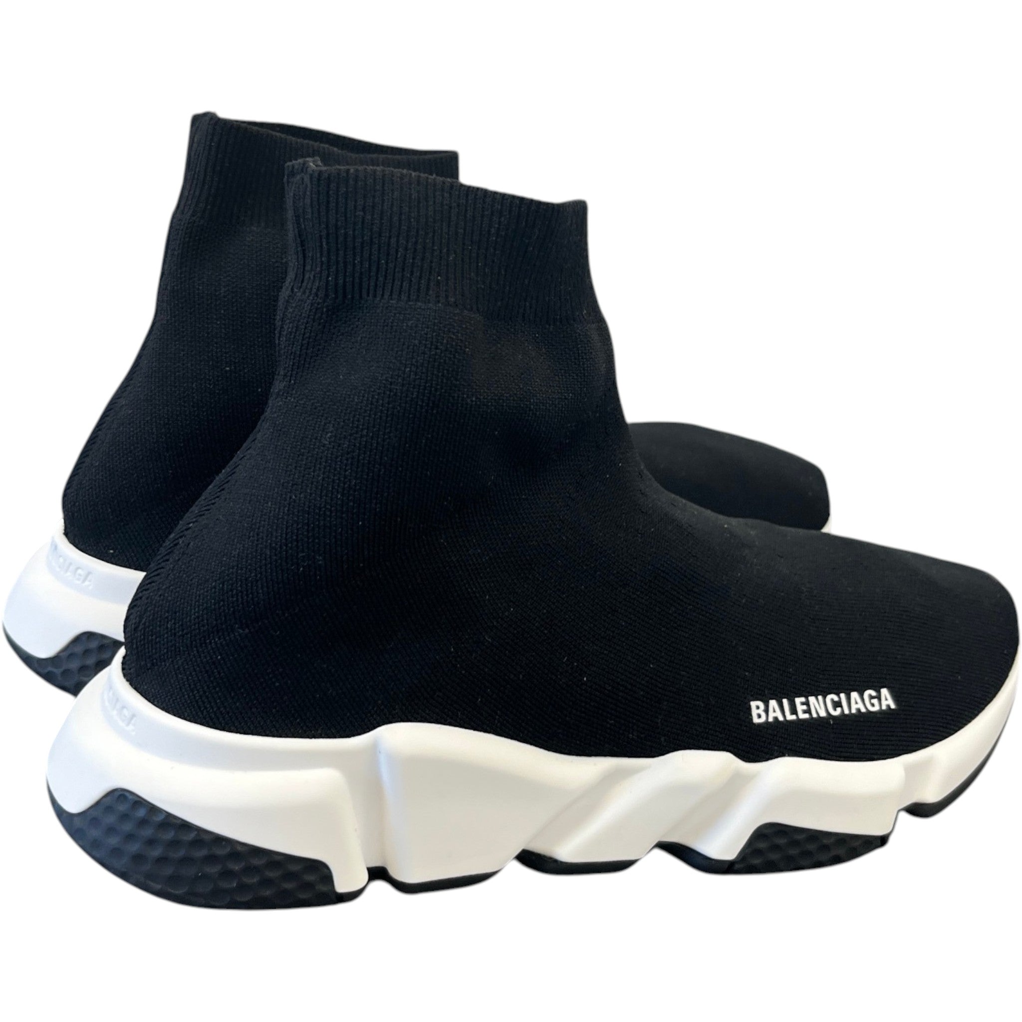 Men's Speed Sock High Trainers Black Size EU 44 / UK 10