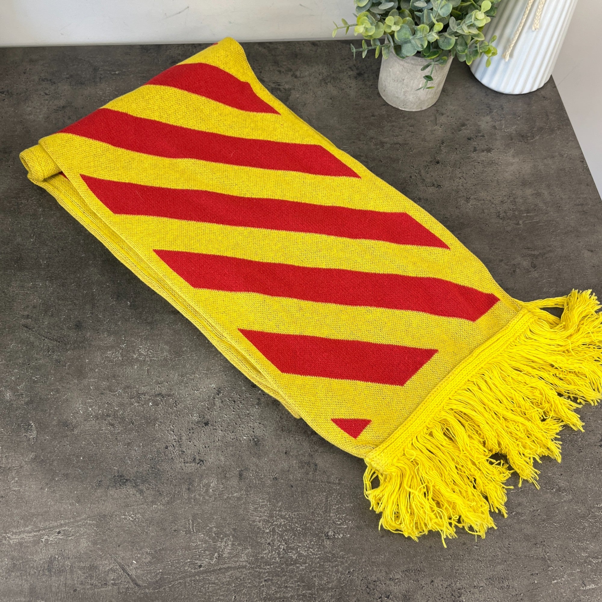 Men's Arrow Logo Scarf Yellow