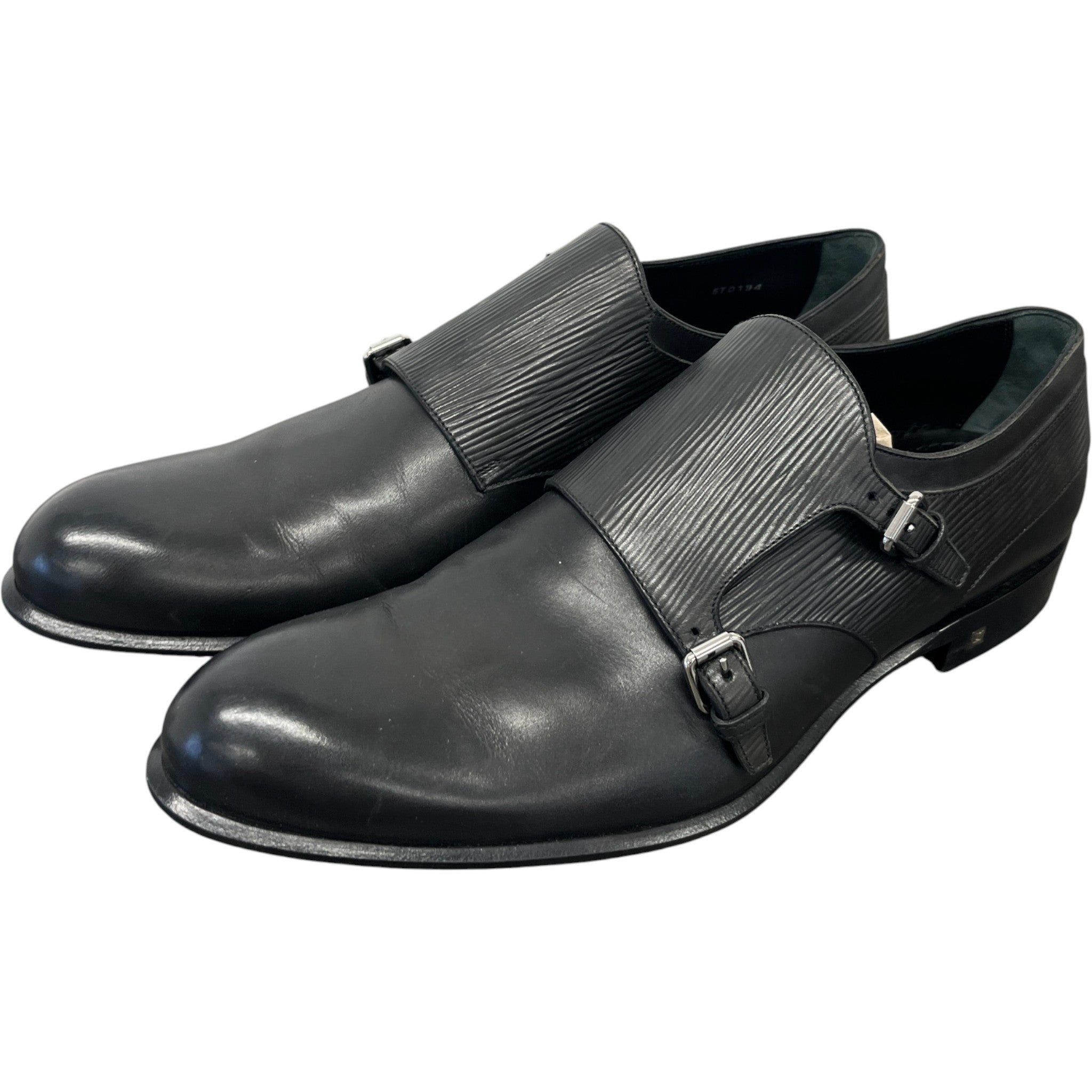 Men's Greenwich Buckle Loafers Black Size EU 43.5 / UK 9.5