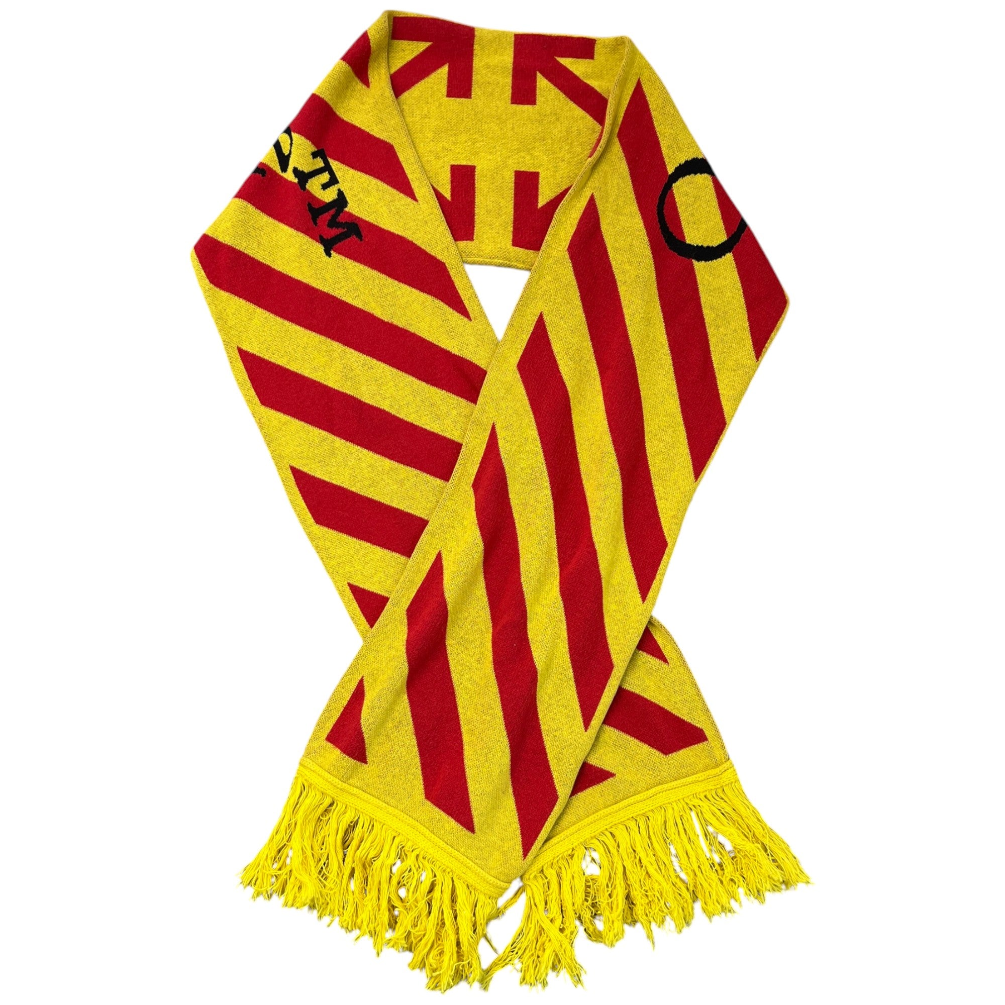 Men's Arrow Logo Scarf Yellow
