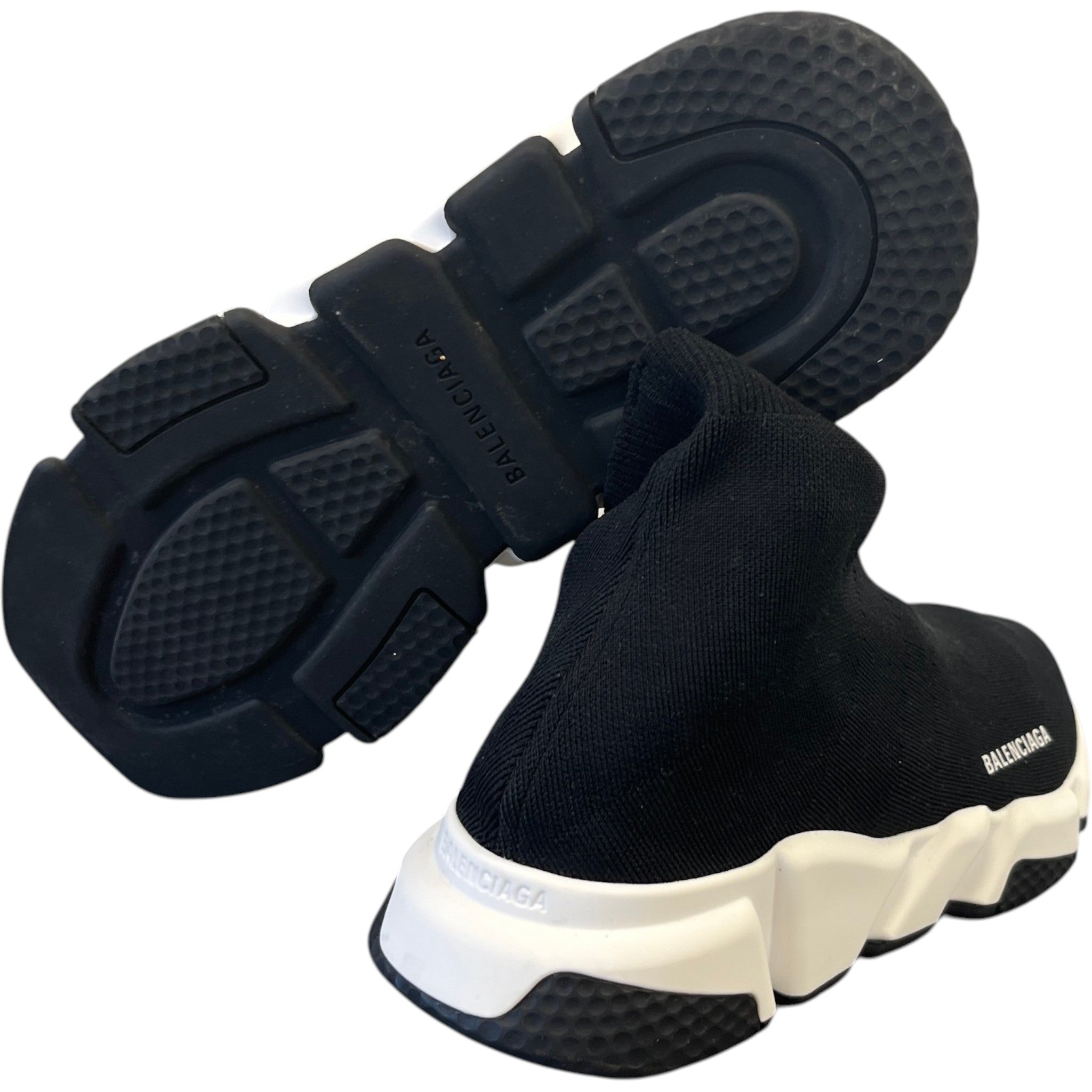 Men's Speed Sock High Trainers Black Size EU 44 / UK 10