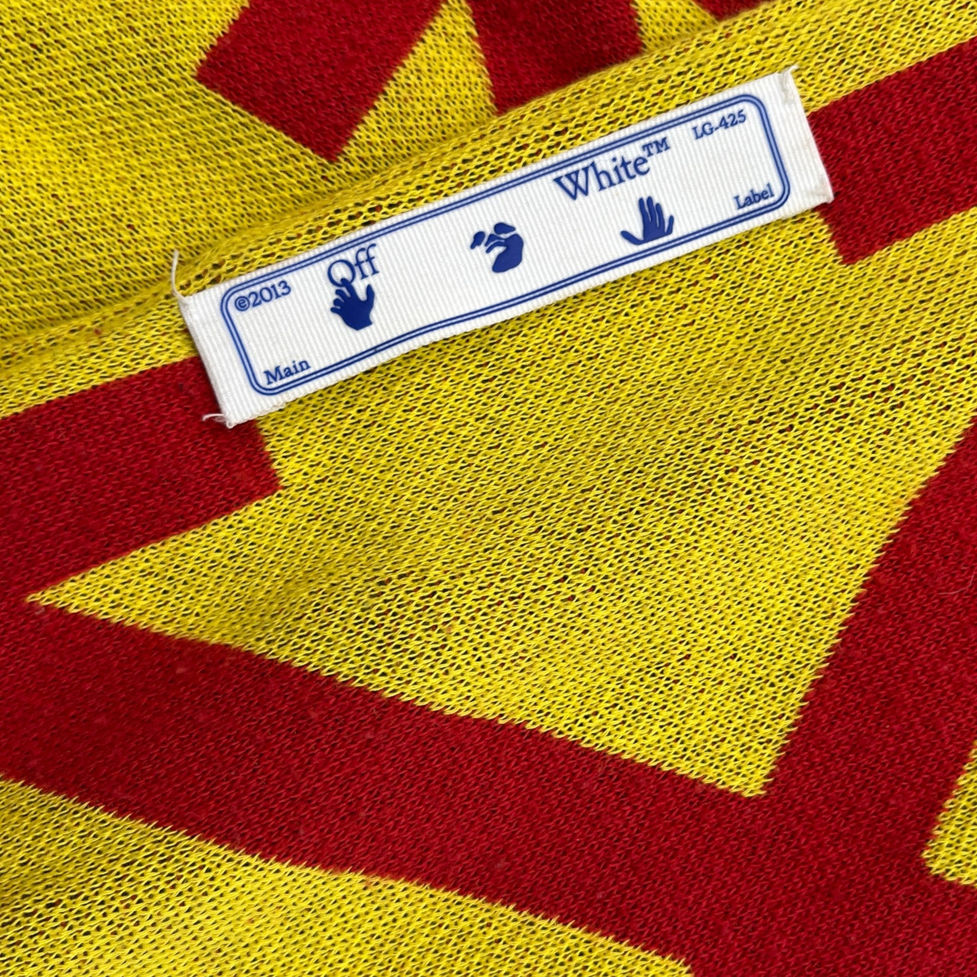 Men's Arrow Logo Scarf Yellow