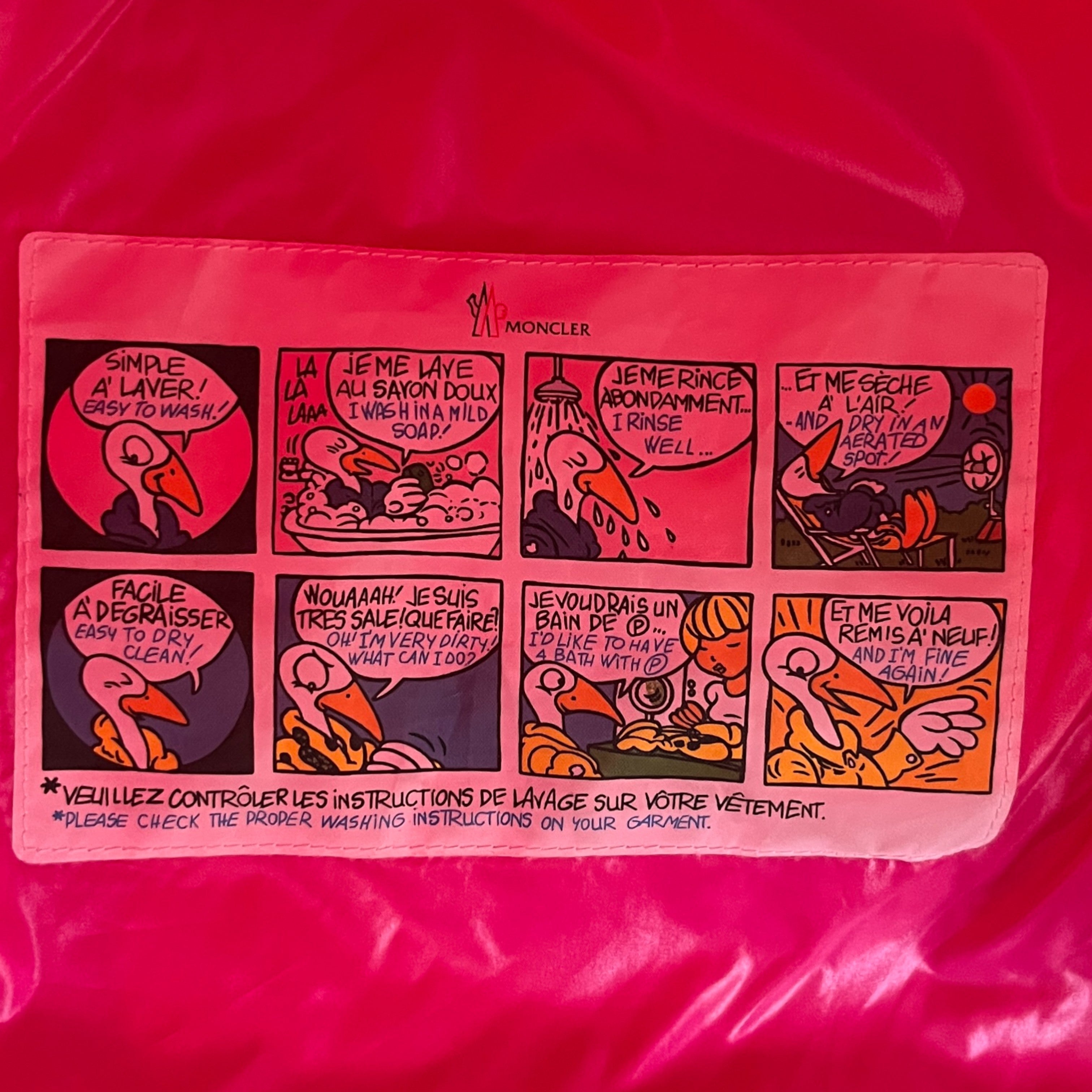 Men's Maya Down Jacket Pink Size 6 / XXXL