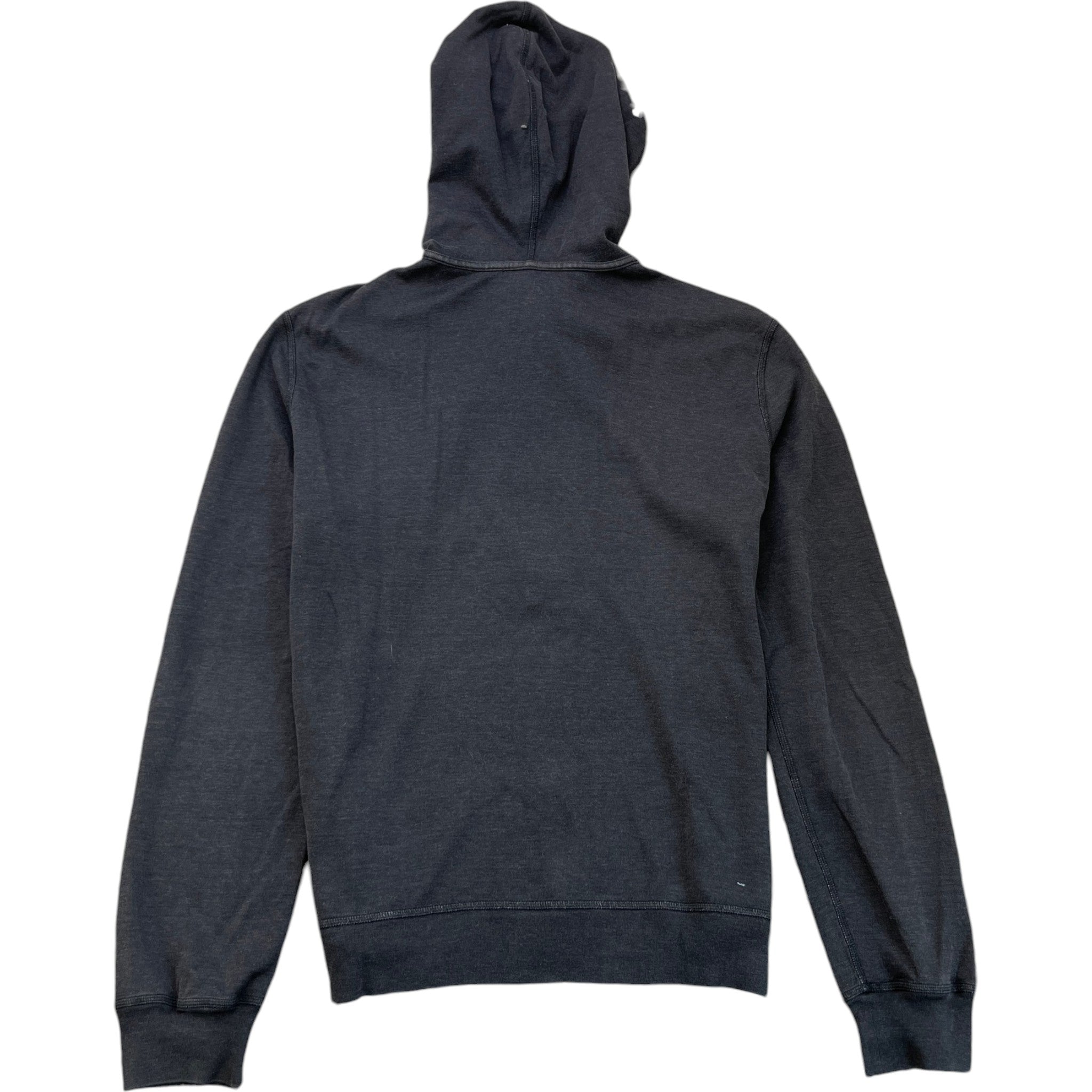 Men's Embossed Lv Zip Up Hoodie Grey Size M
