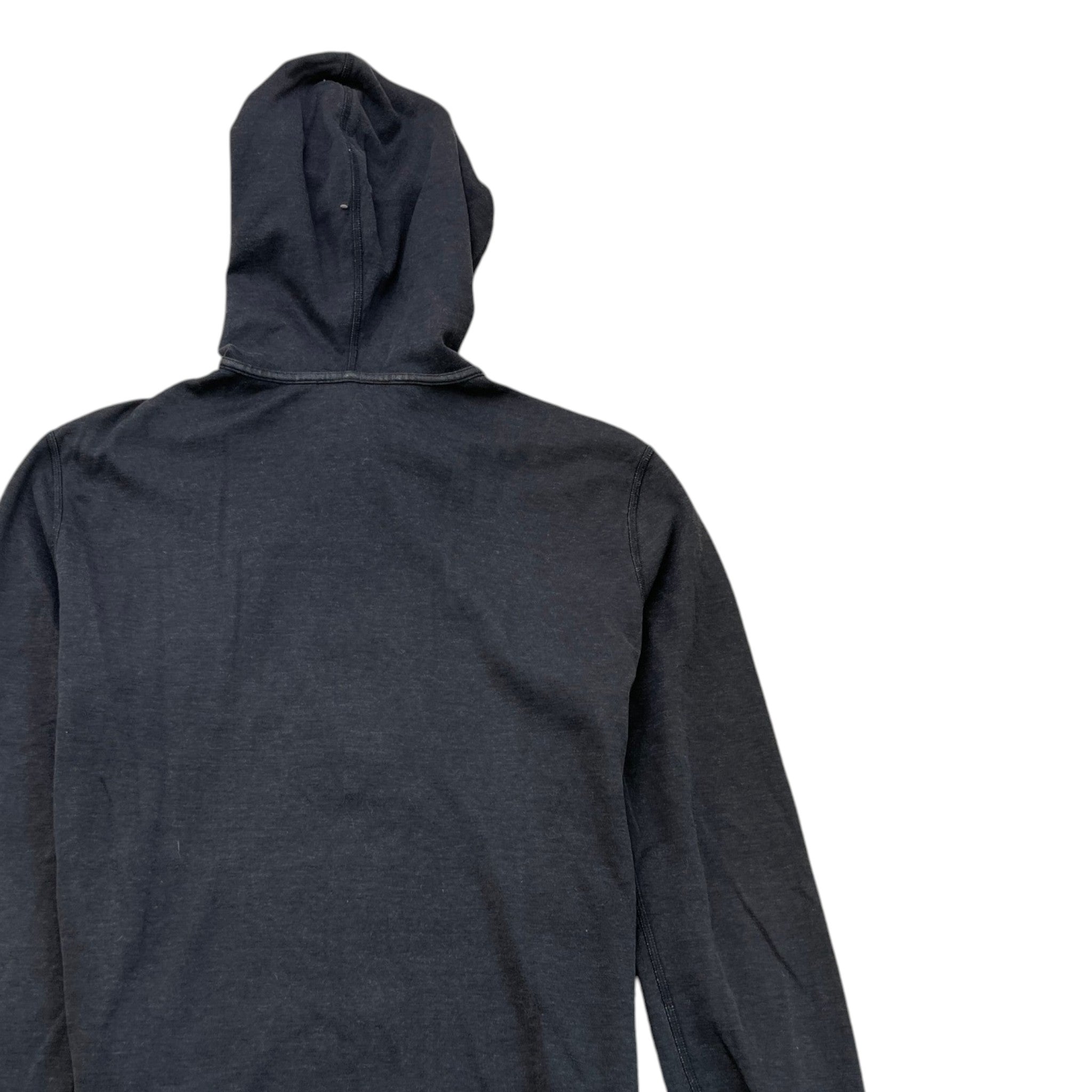 Men's Embossed Lv Zip Up Hoodie Grey Size M