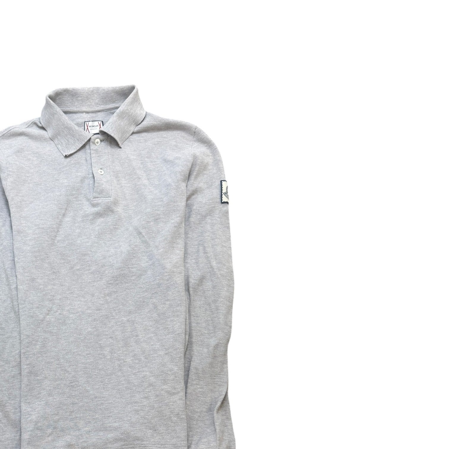 Men's Maglia Polo Shirt Grey Size S