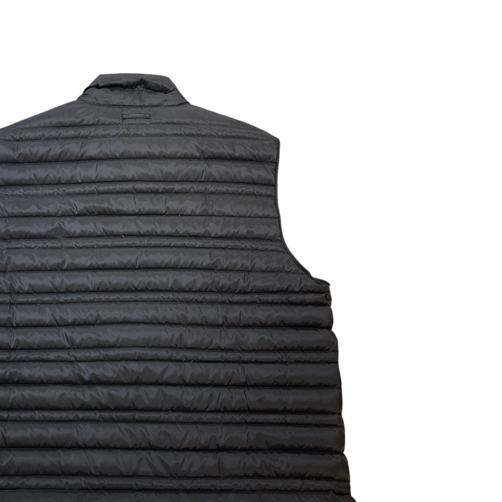 Men's Quilted Gilet Black Size IT 54 / XXL