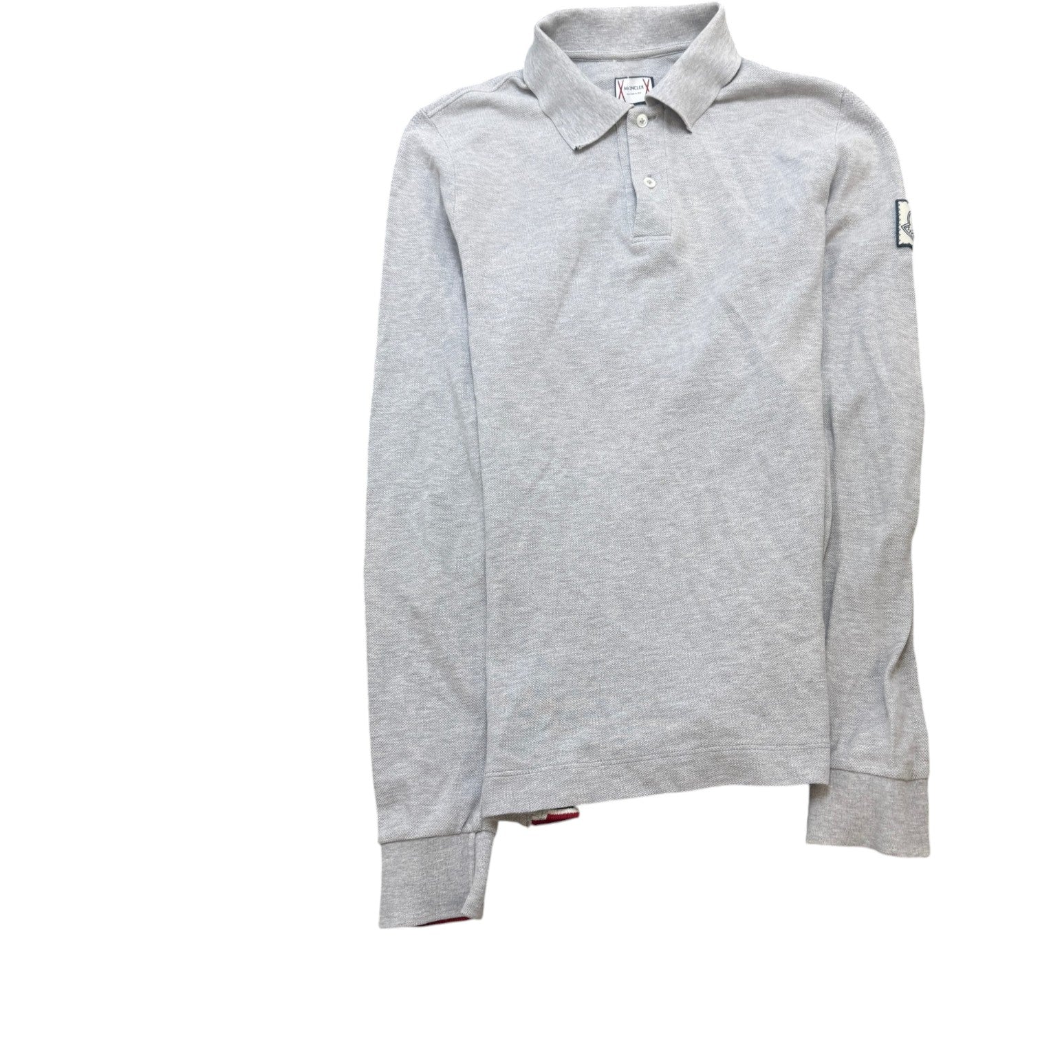 Men's Maglia Polo Shirt Grey Size S