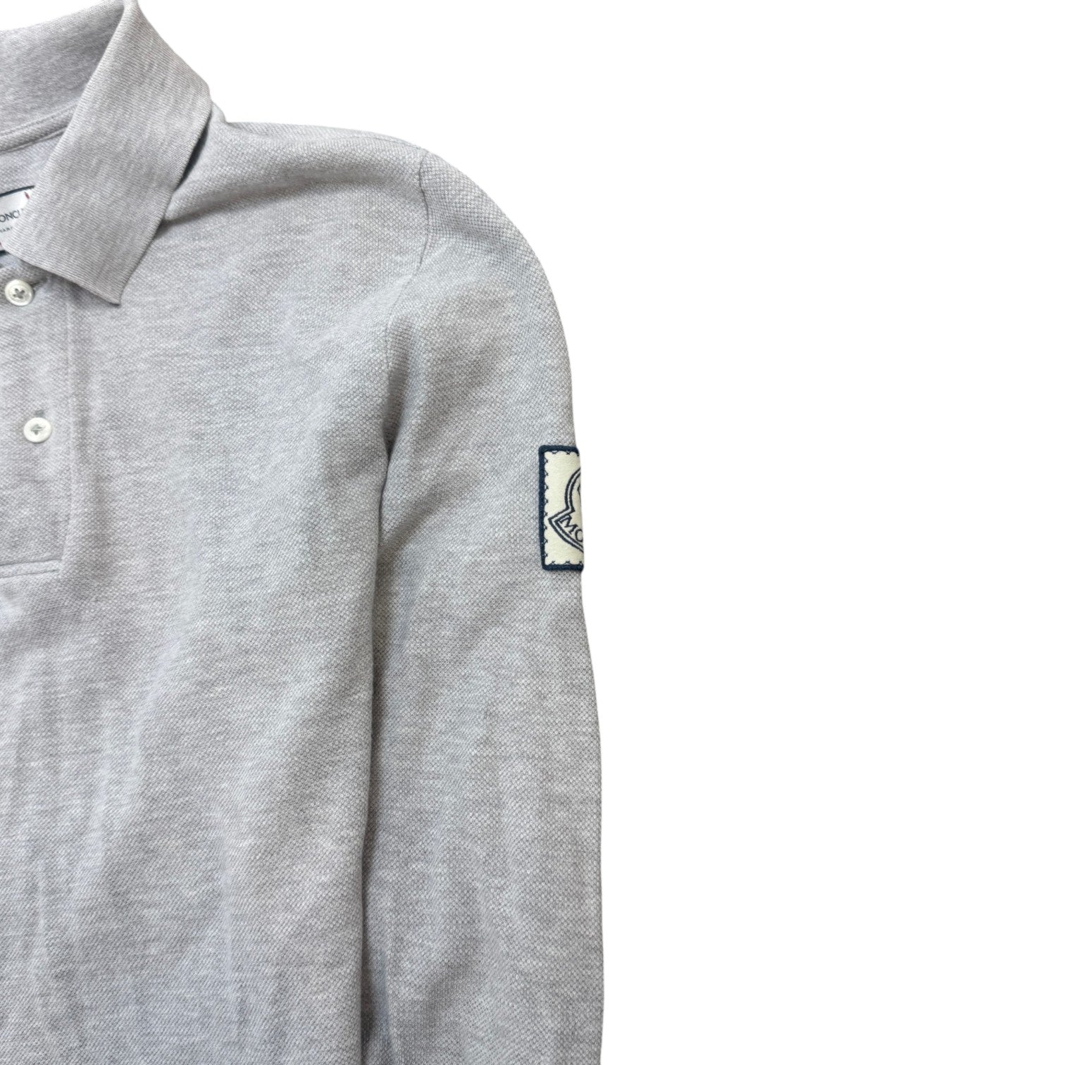 Men's Maglia Polo Shirt Grey Size S