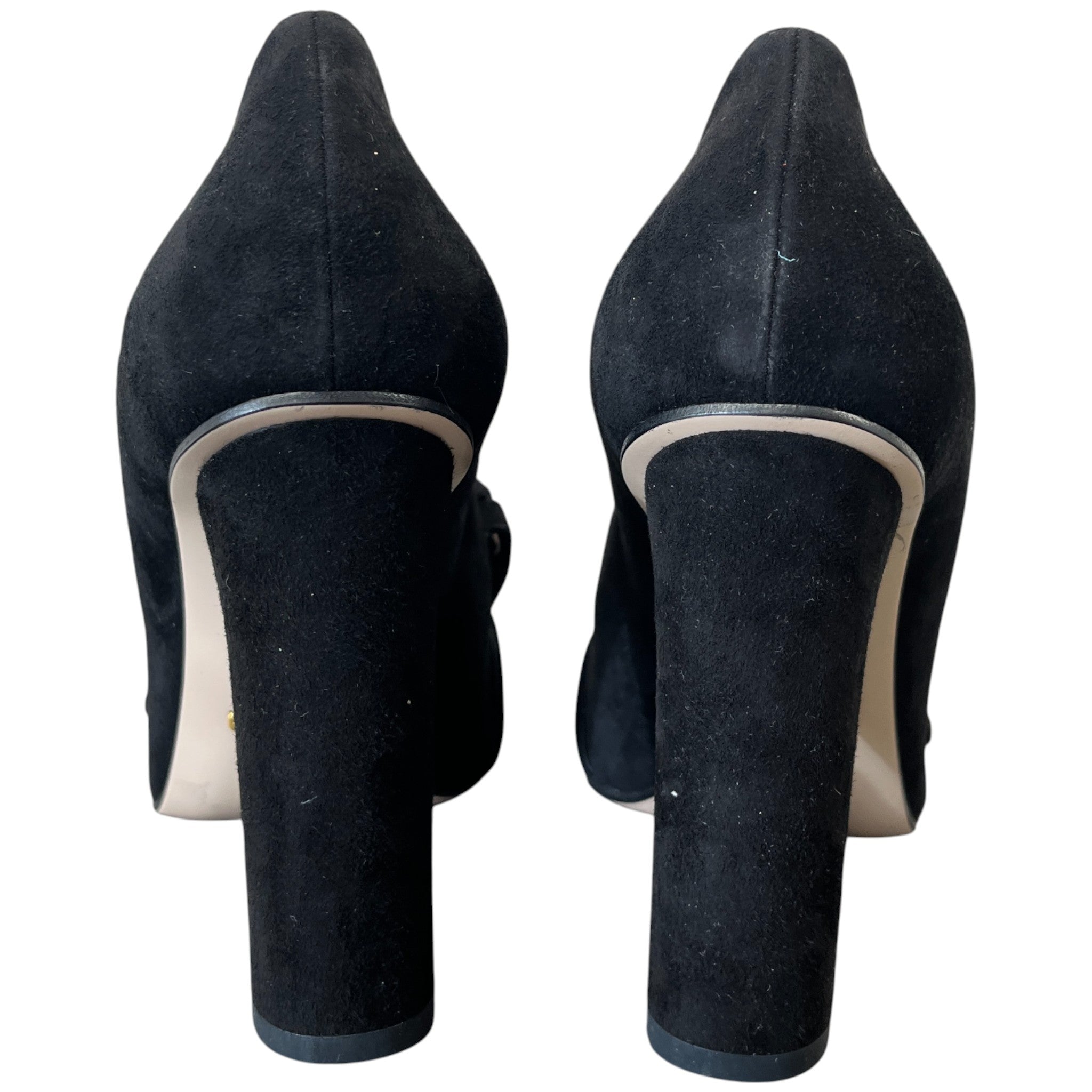 Women's Gg Marmont Fringed Heels Black Size EU 40 / UK 7