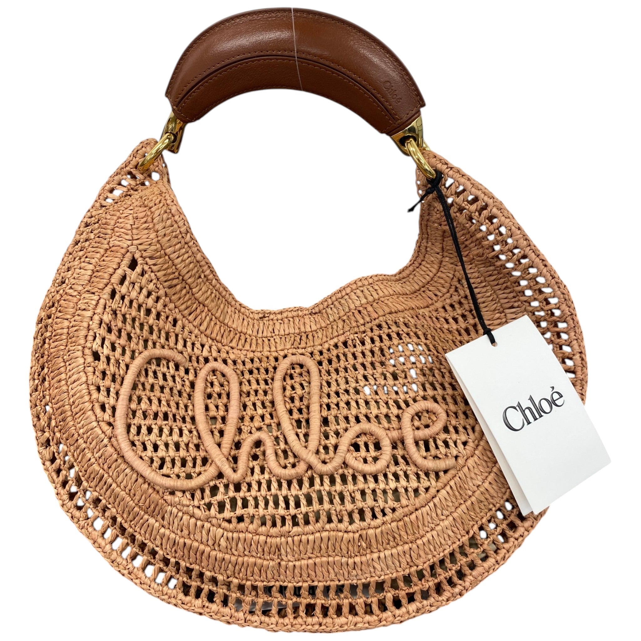 Women's Summer Banana Hobo Bag Brown