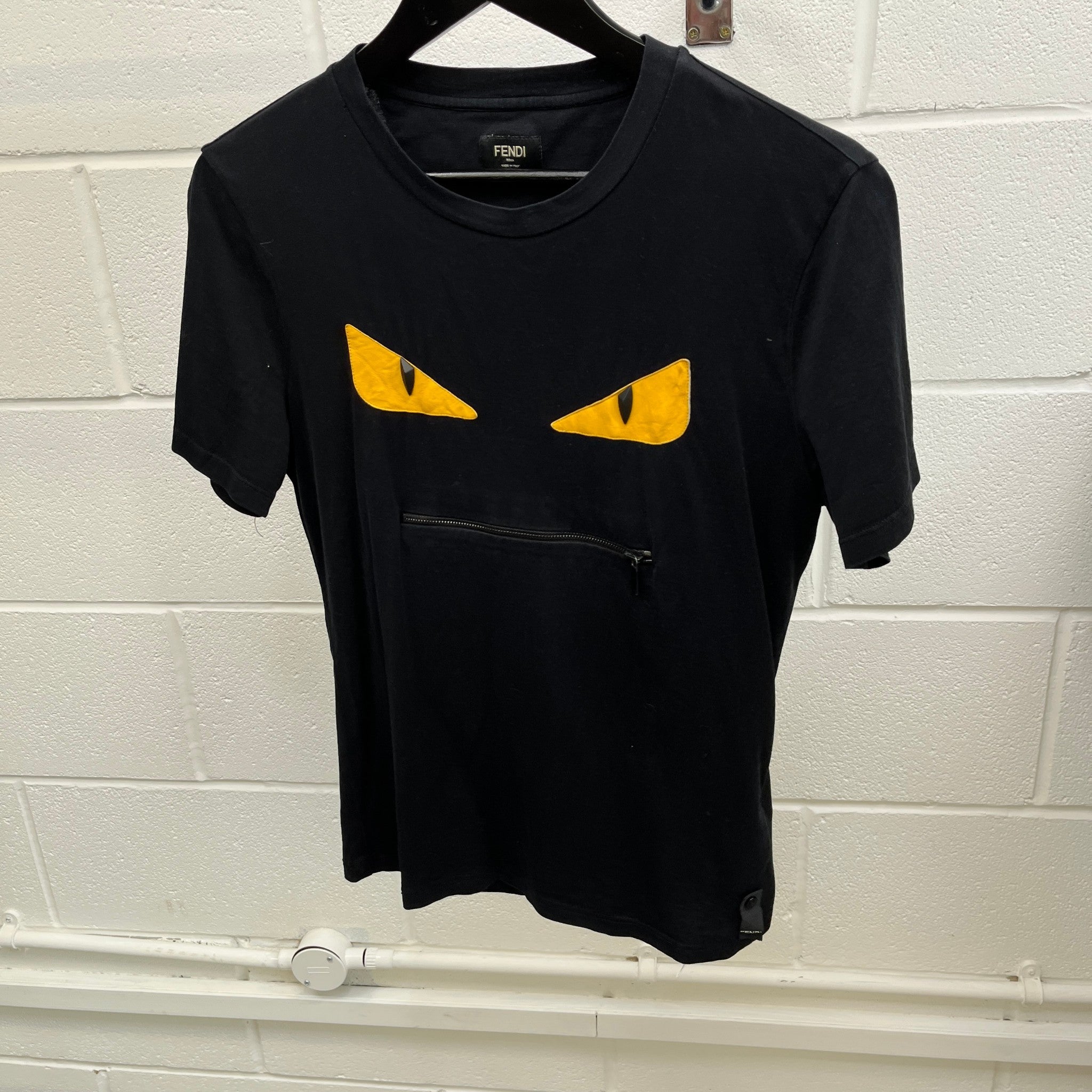 Men's Bug Eye T-Shirt Black Size S