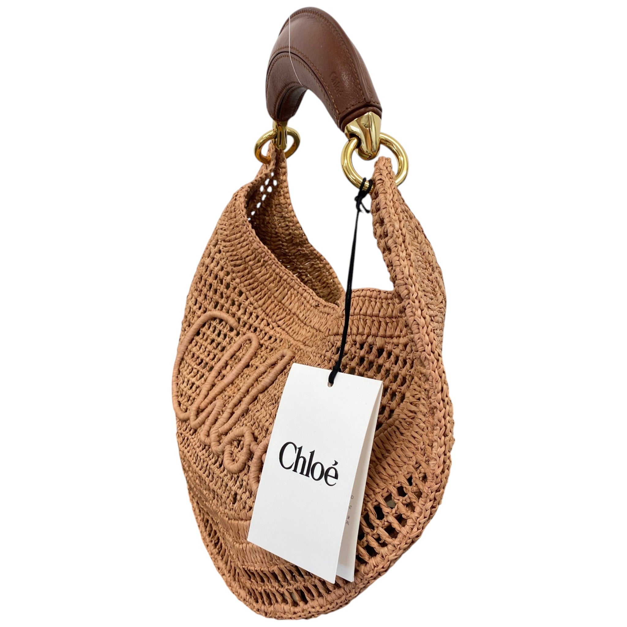 Women's Summer Banana Hobo Bag Brown