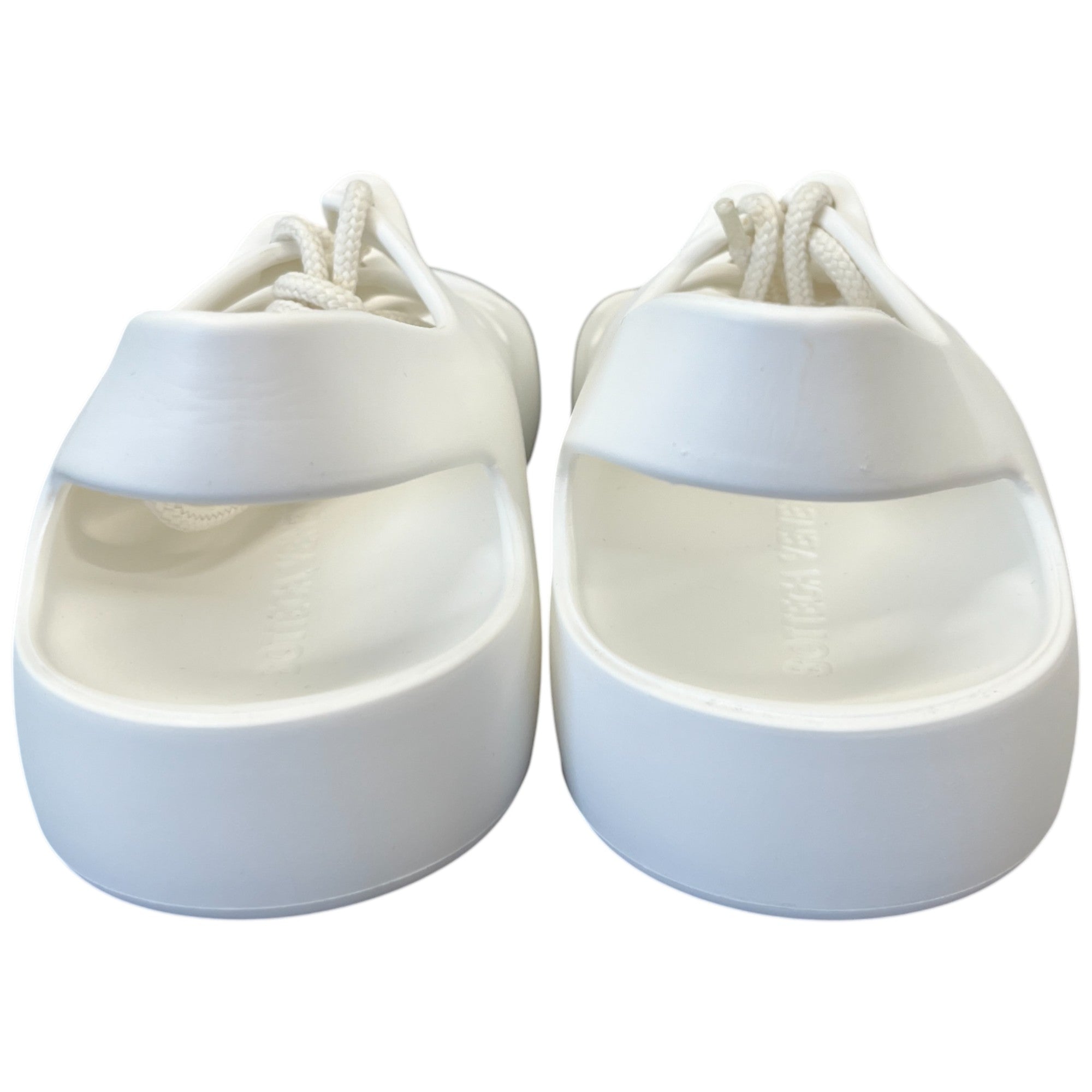 Women's Jelly Lace Slingback Slides White Size EU 37 / UK 4