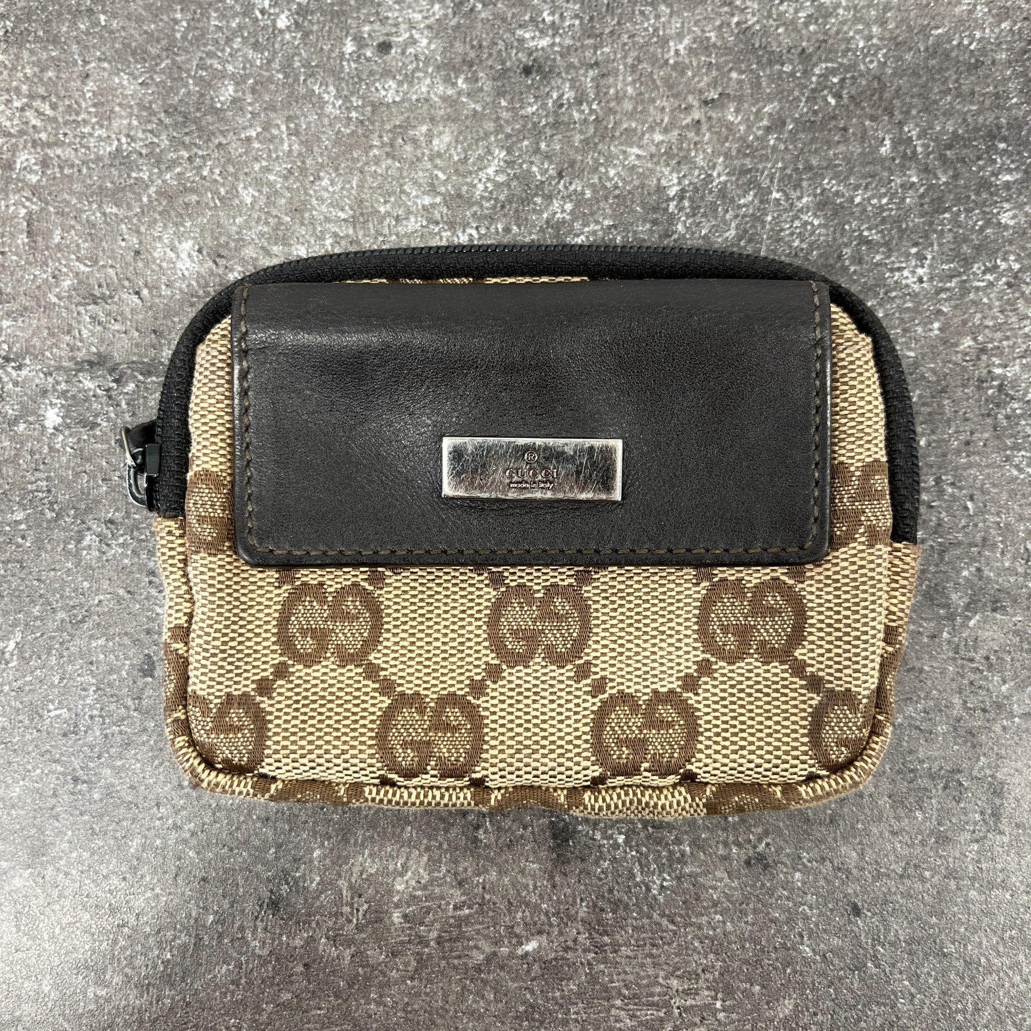 Women's Gg Supreme Coin Purse Brown