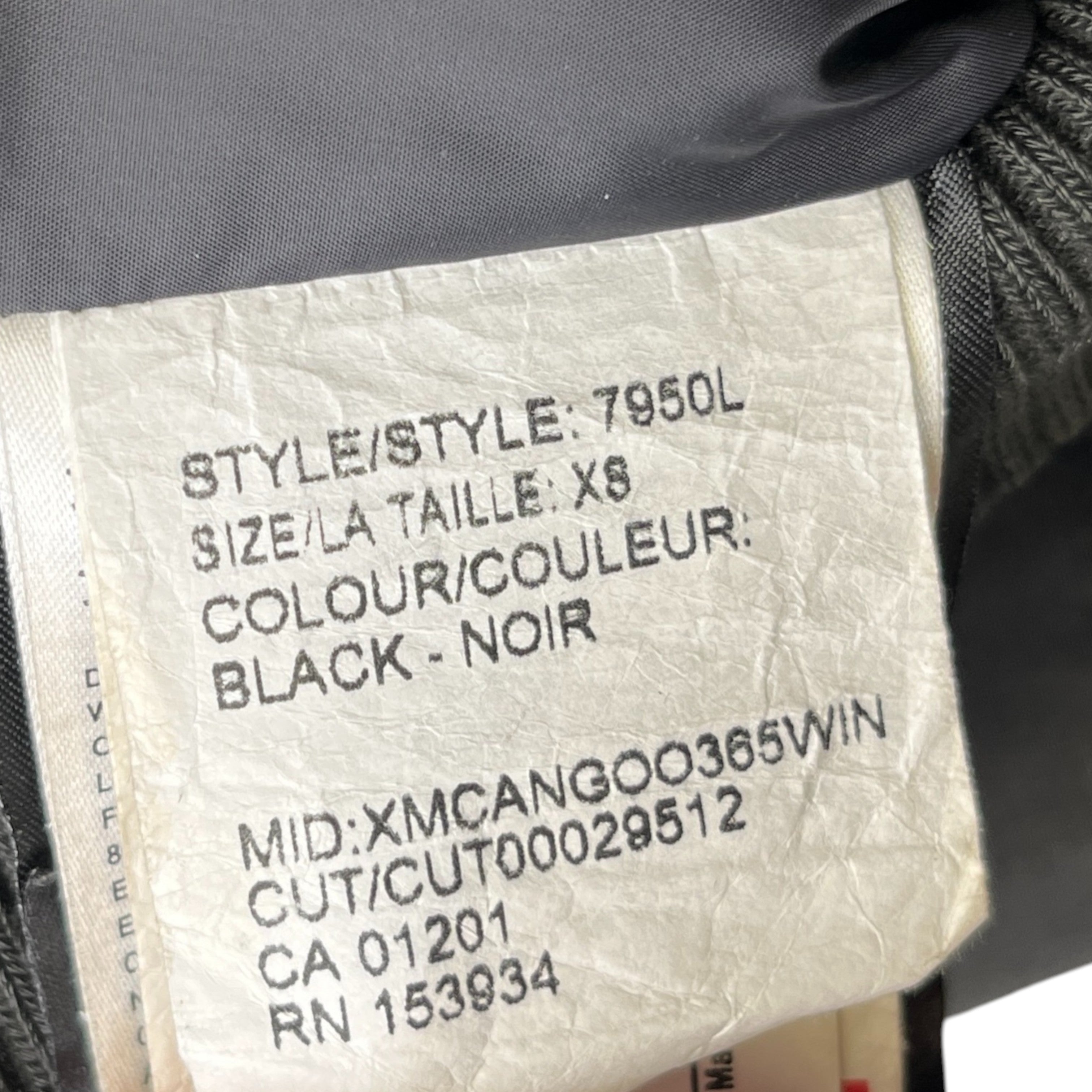 Women's Chilliwack Bomber Down Jacket Black Size XS