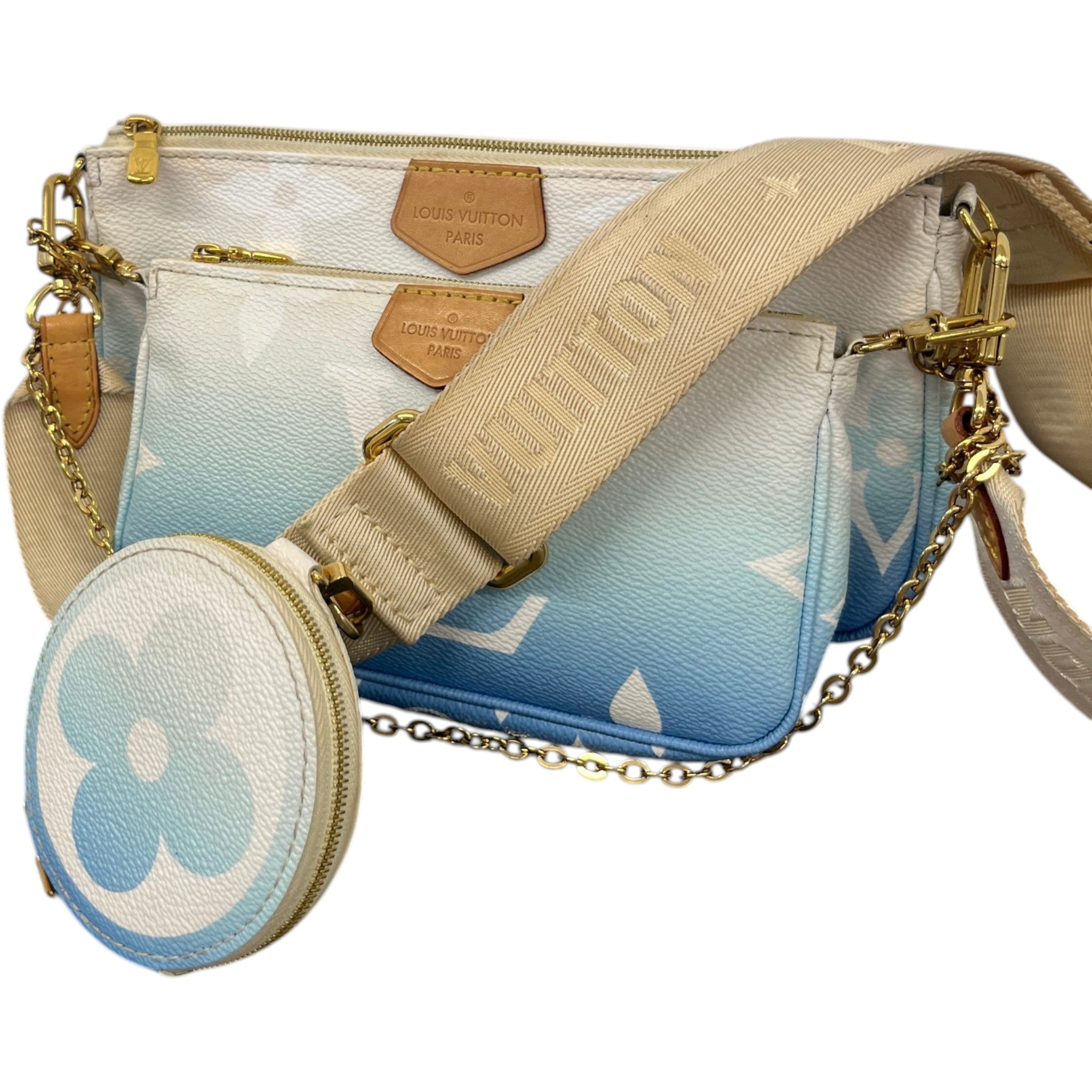 Women's Multi Pochette Accessoires Bag Blue