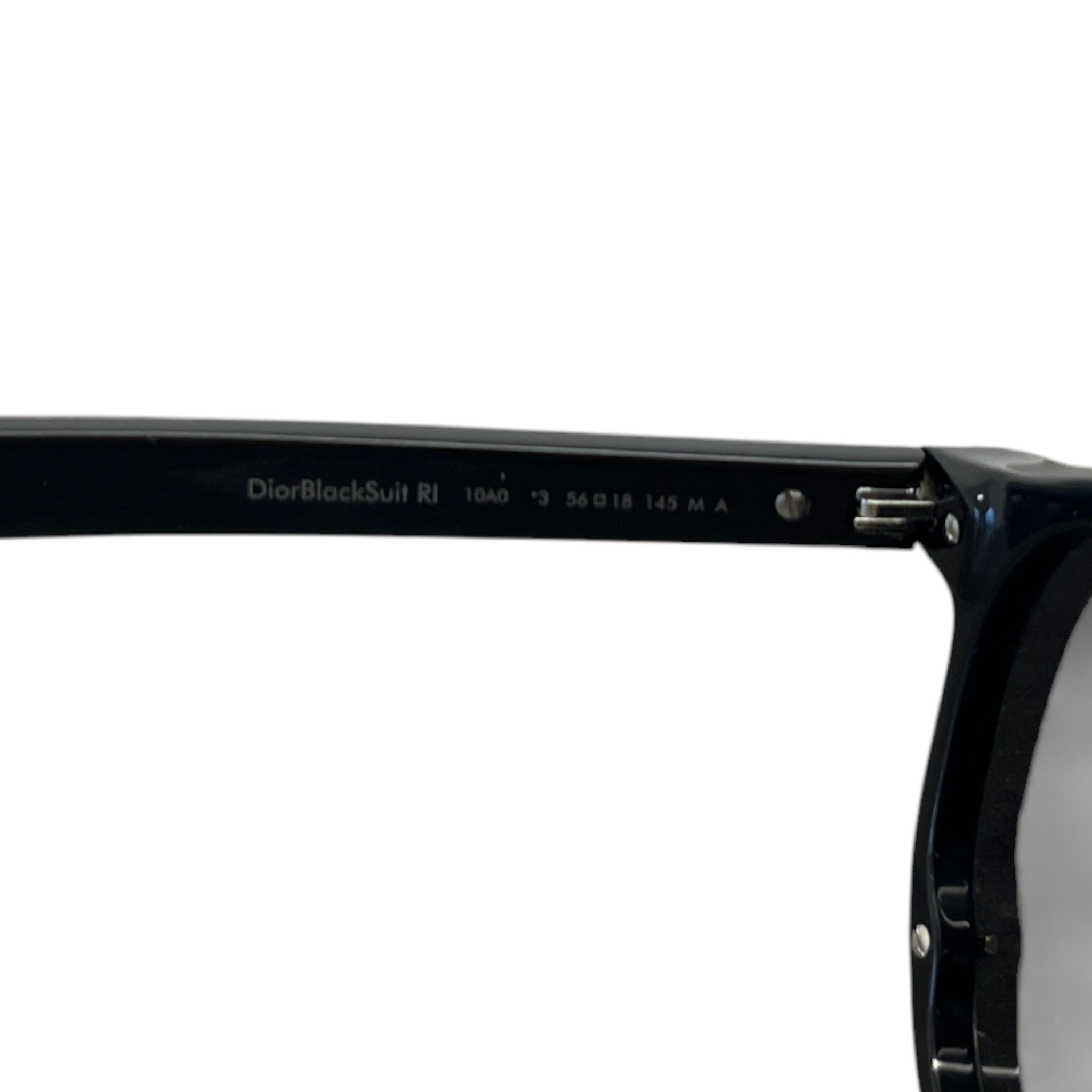 Men's 10A0 Diorblacksuit Sunglasses Black