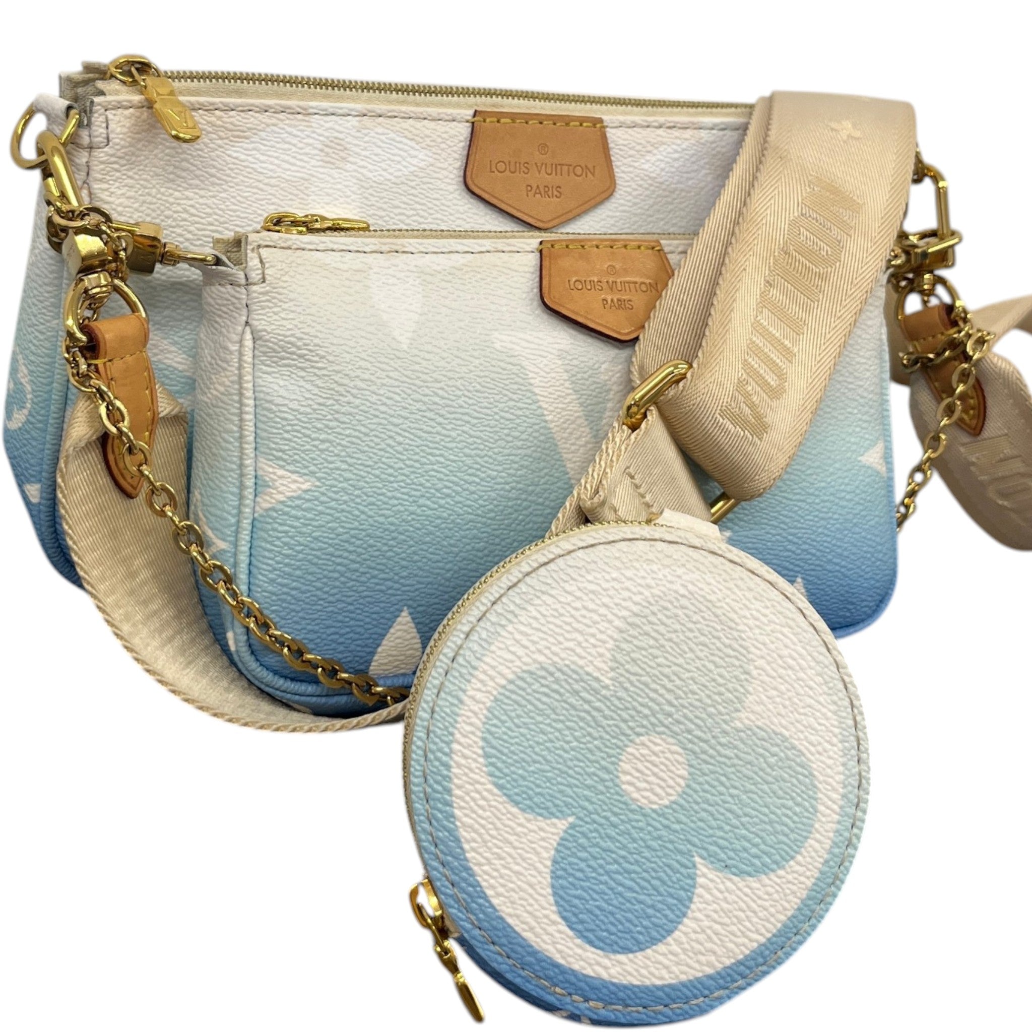 Women's Multi Pochette Accessoires Bag Blue