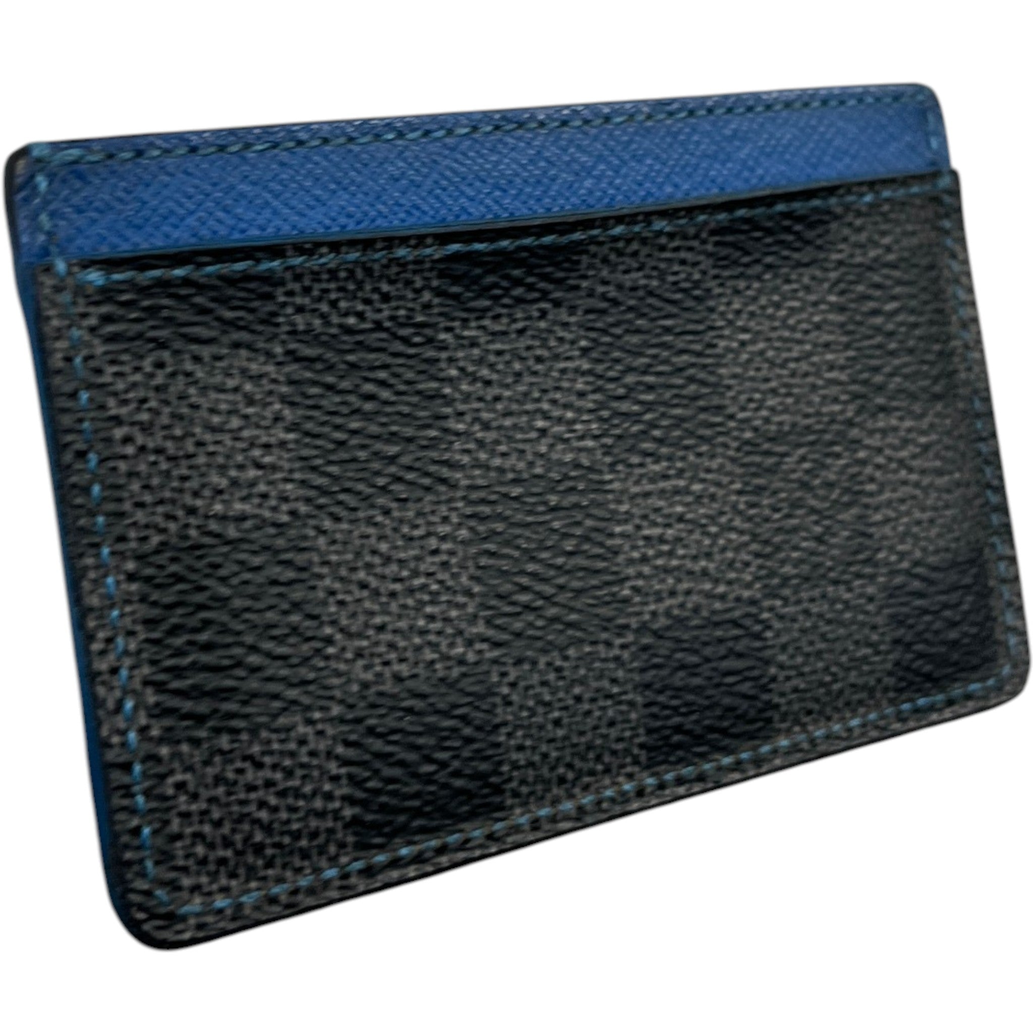 Men's Damier Graphite Card Holder Grey