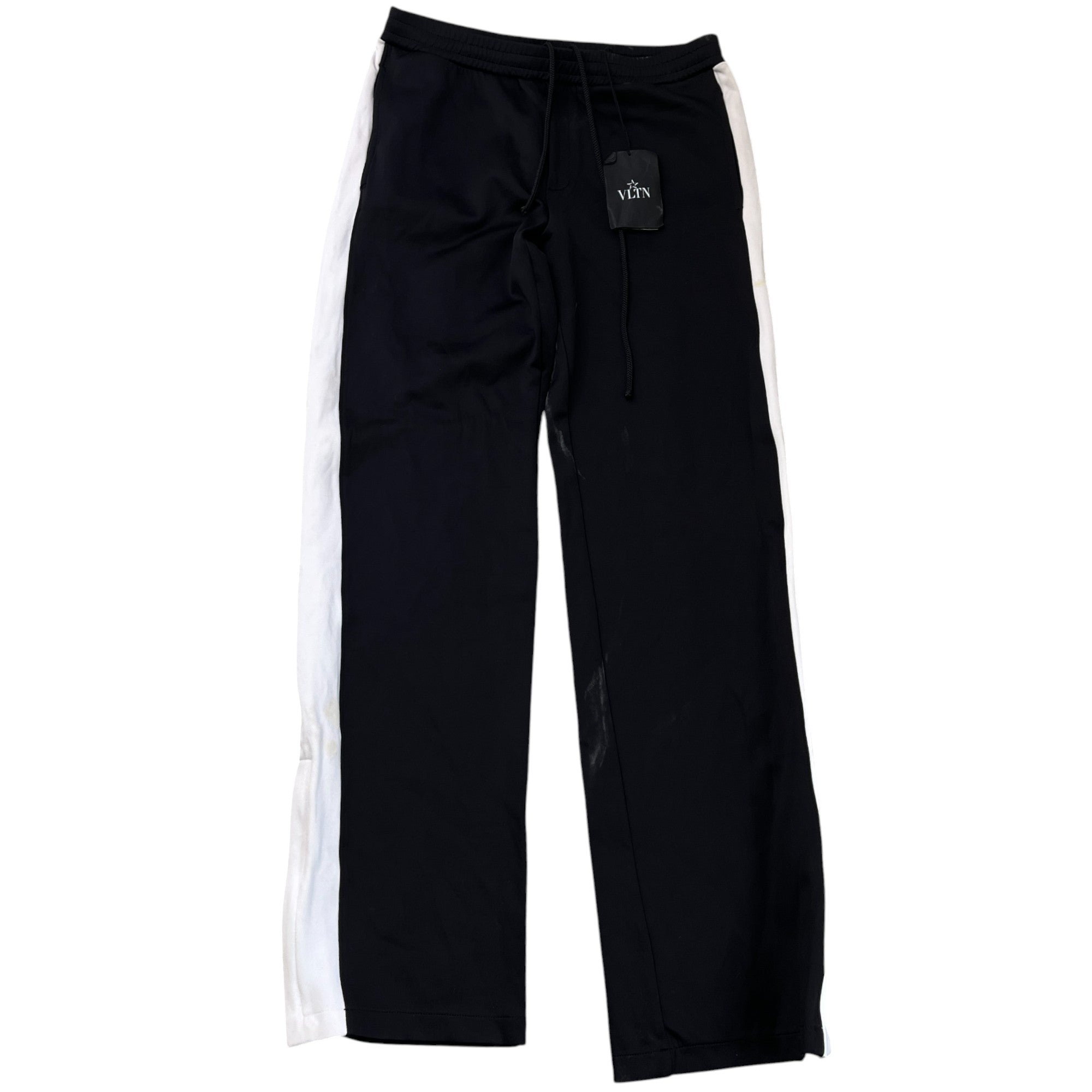 Men's Logo Print Trousers Black Size S