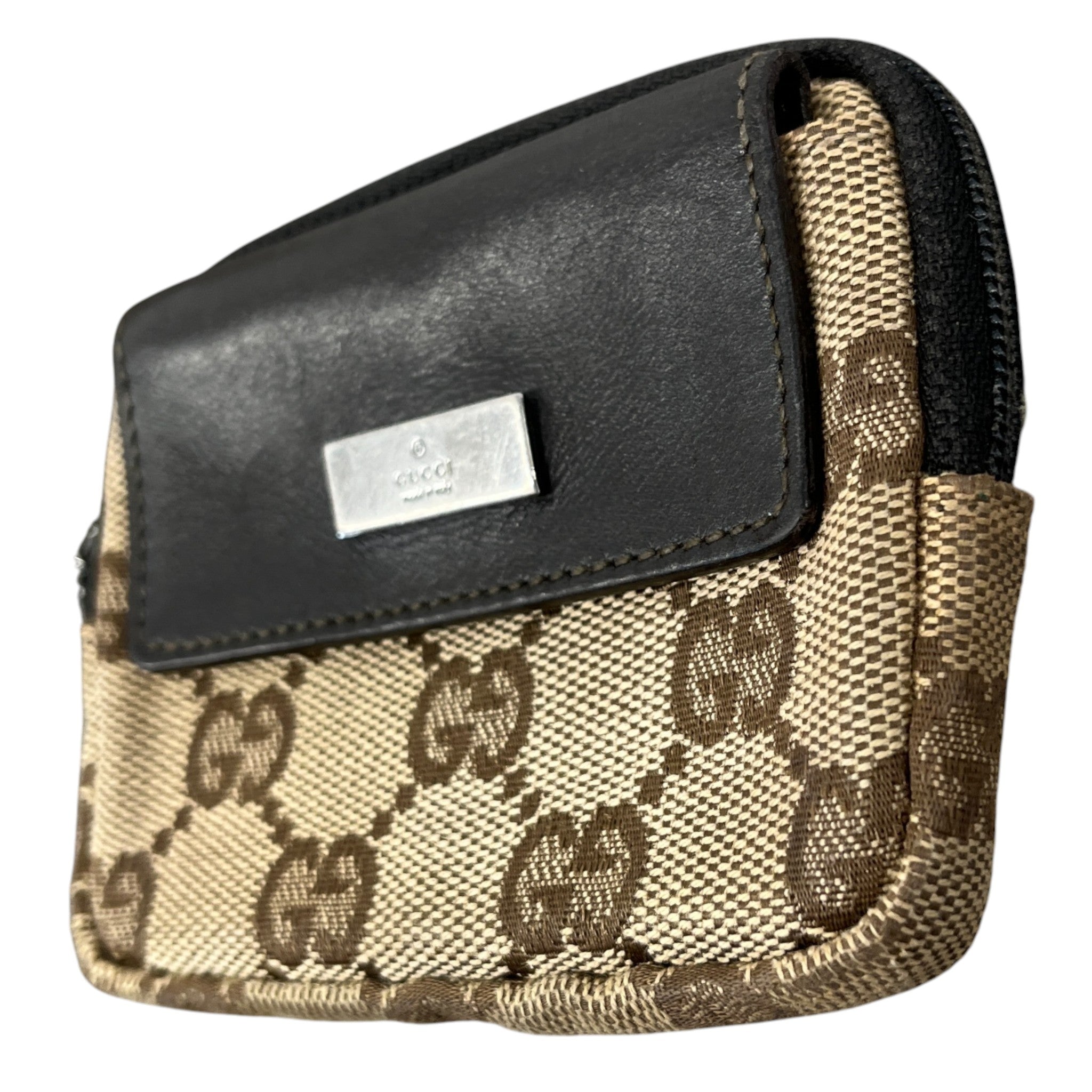 Women's Gg Supreme Coin Purse Brown