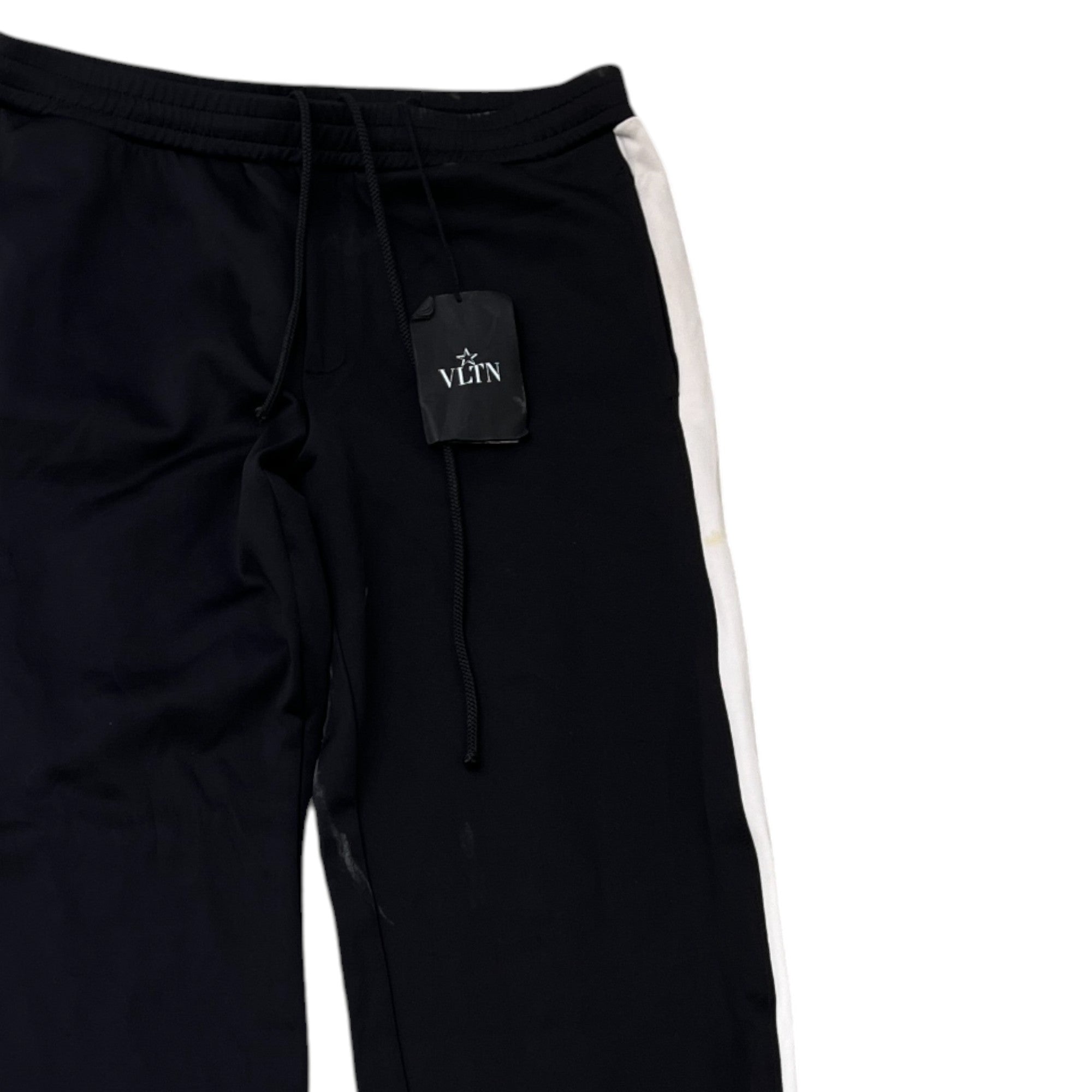 Men's Logo Print Trousers Black Size S