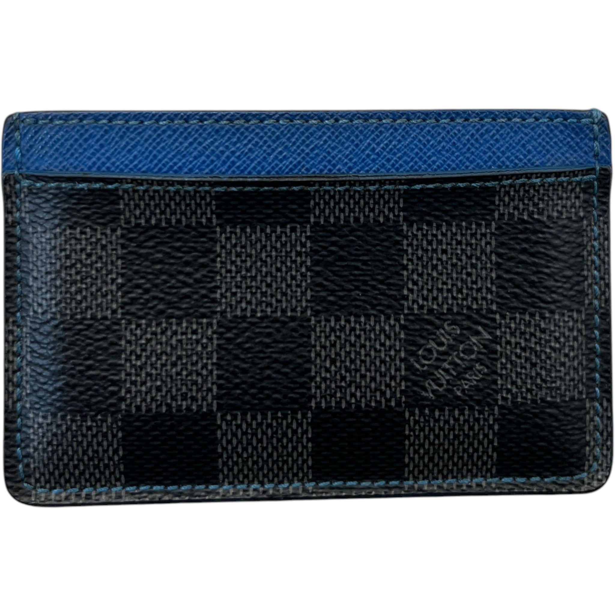 Men's Damier Graphite Card Holder Grey