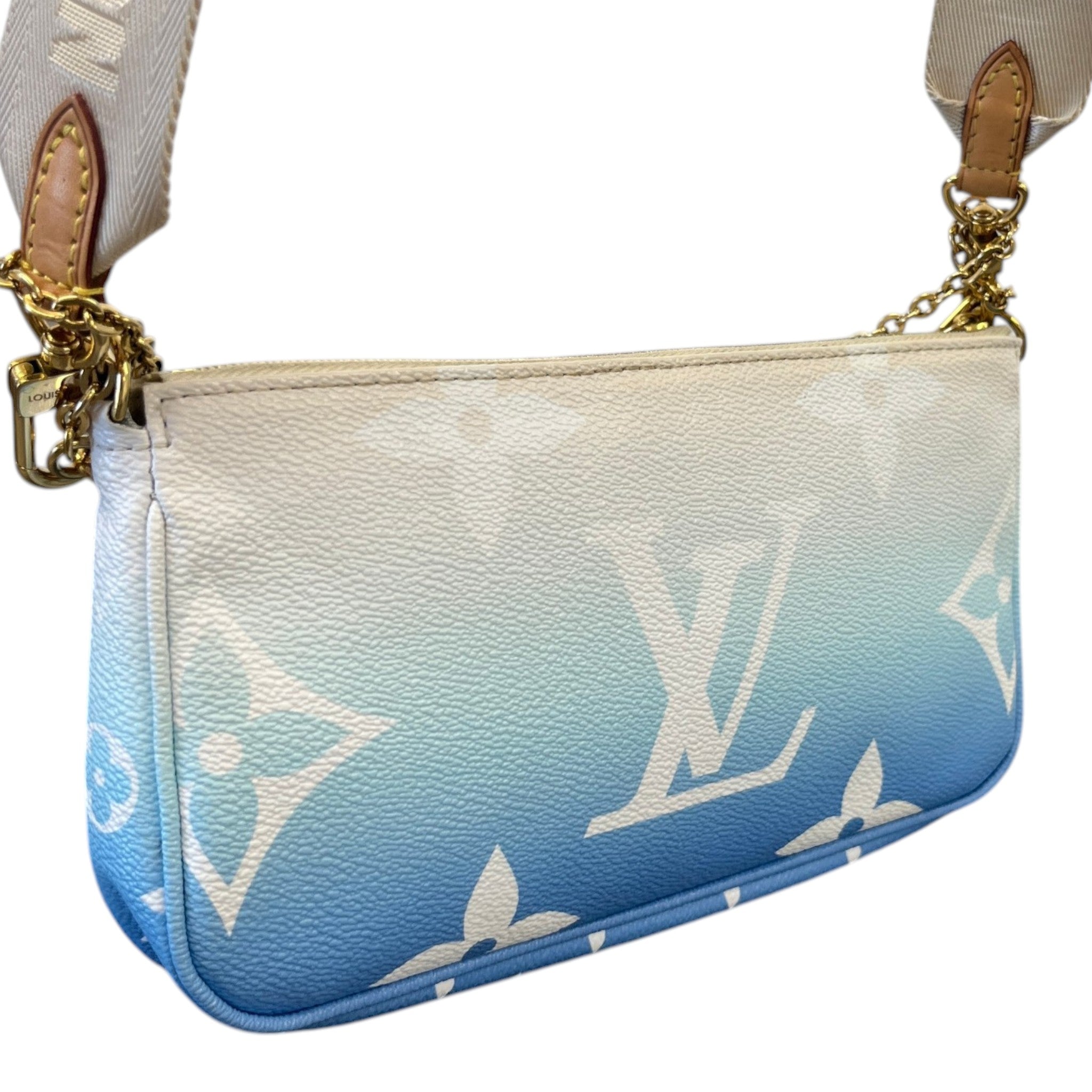 Women's Multi Pochette Accessoires Bag Blue