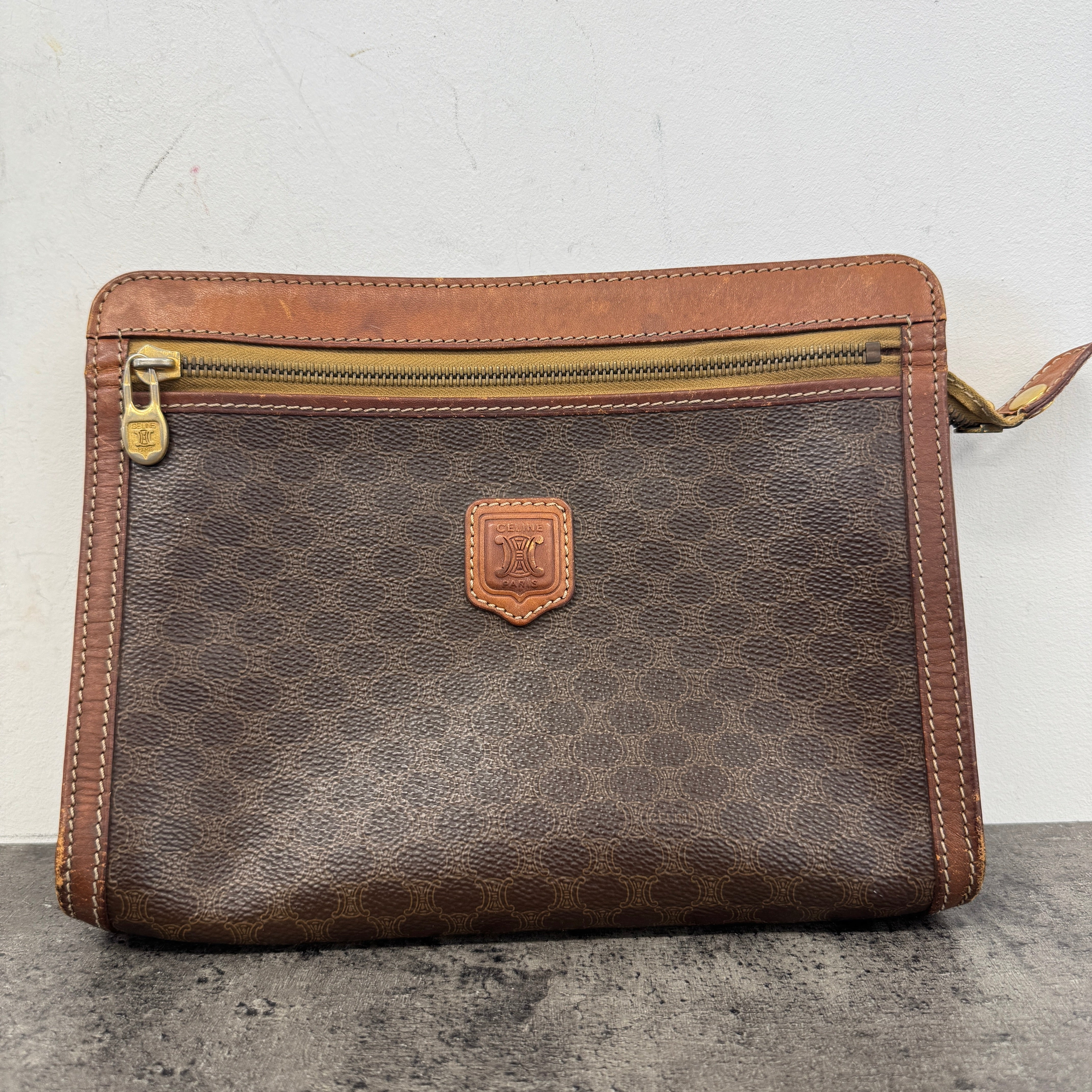 Women's Macadam Clutch Brown