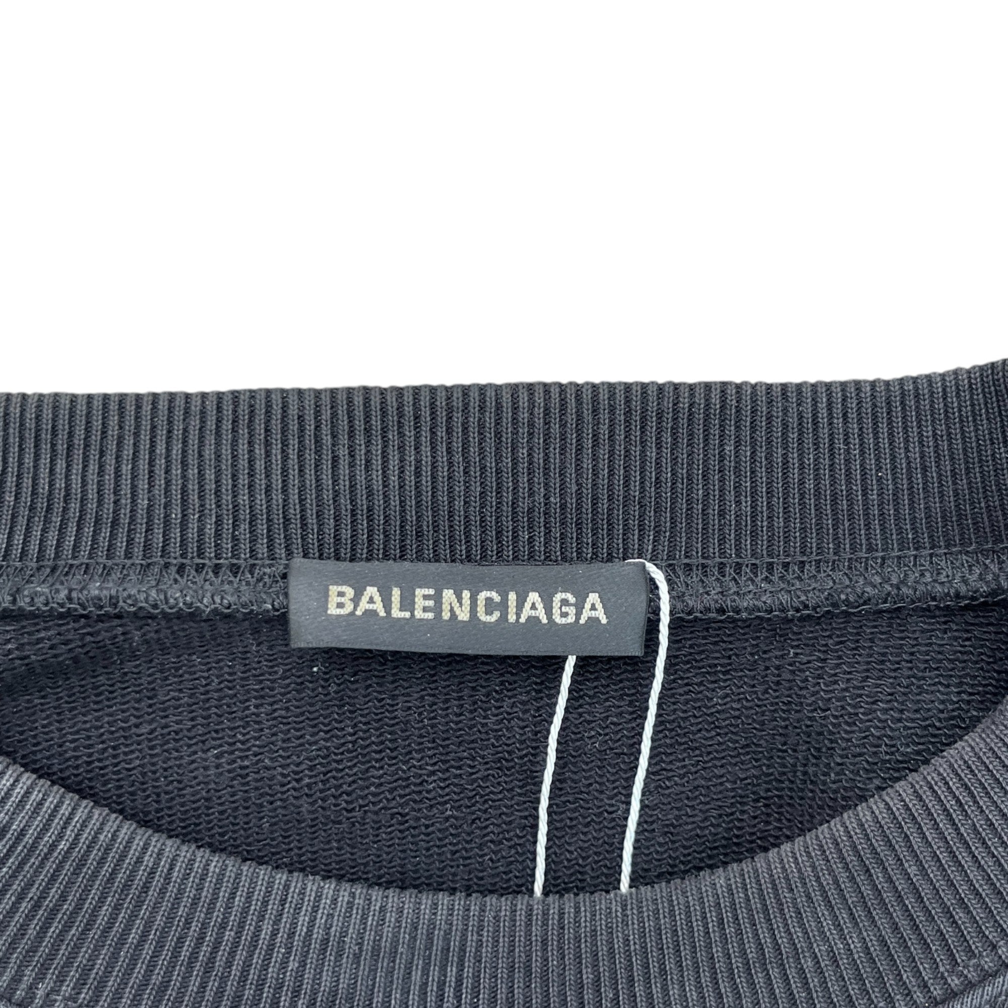 Men's Political Logo Sweatshirt Black Size M