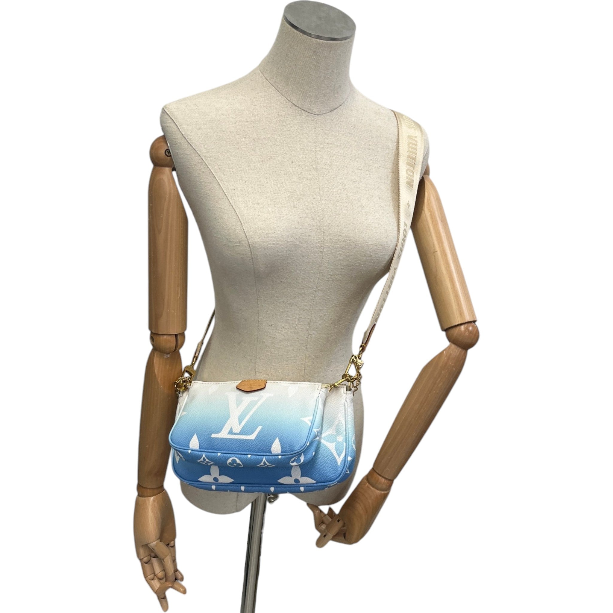 Women's Multi Pochette Accessoires Bag Blue