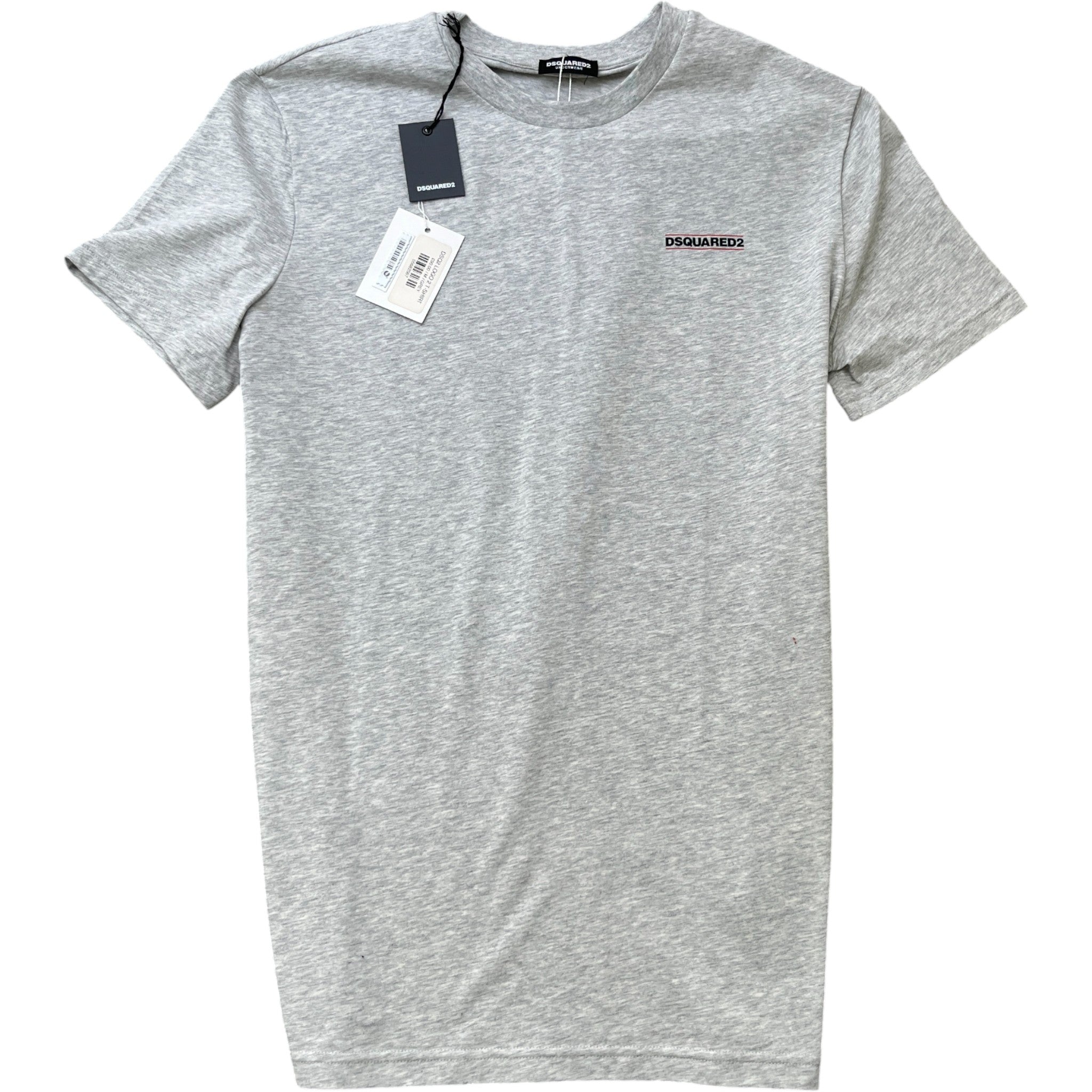 Men's Chest Logo T-Shirt Grey Size M