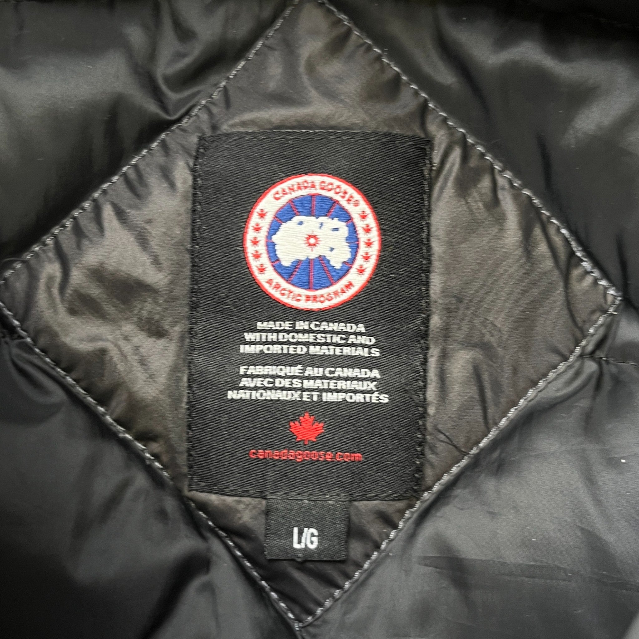 Men's Lodge Down Jacket Black Size L