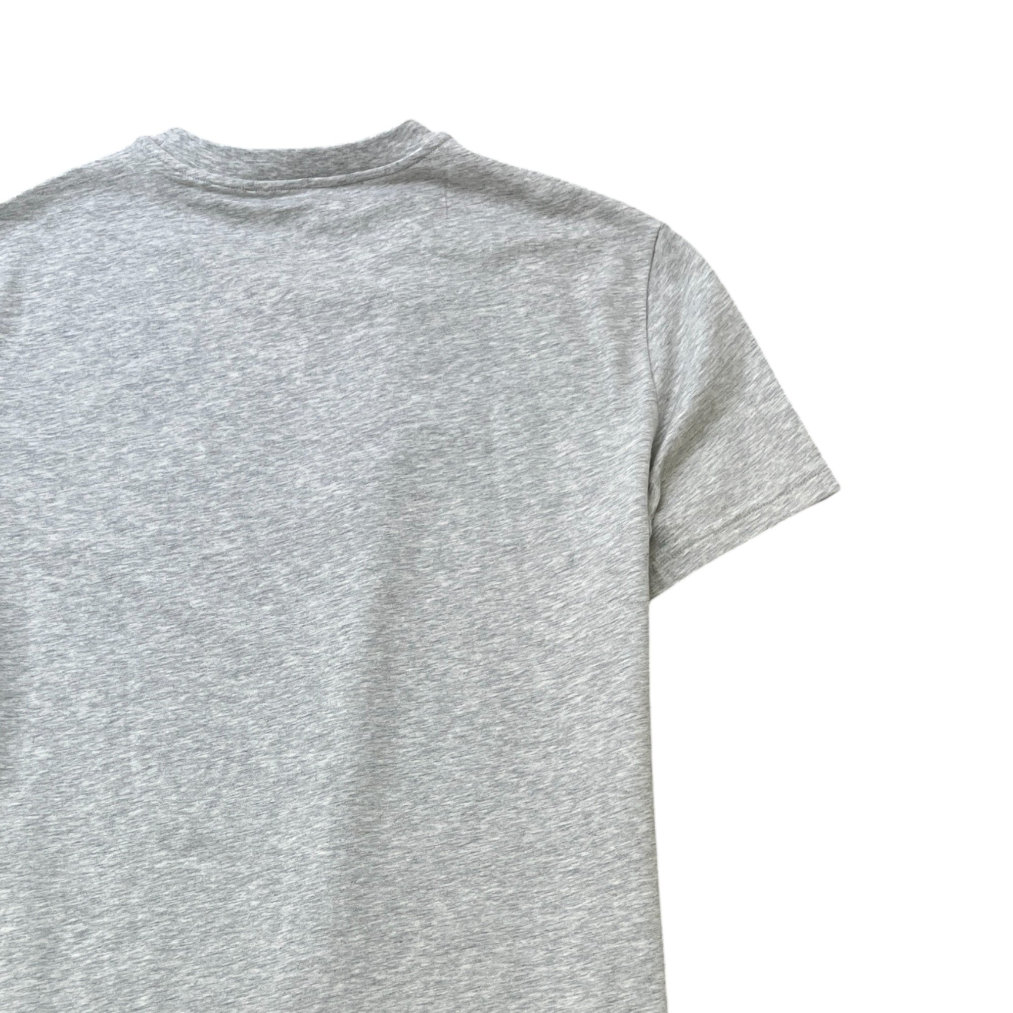 Men's Chest Logo T-Shirt Grey Size M