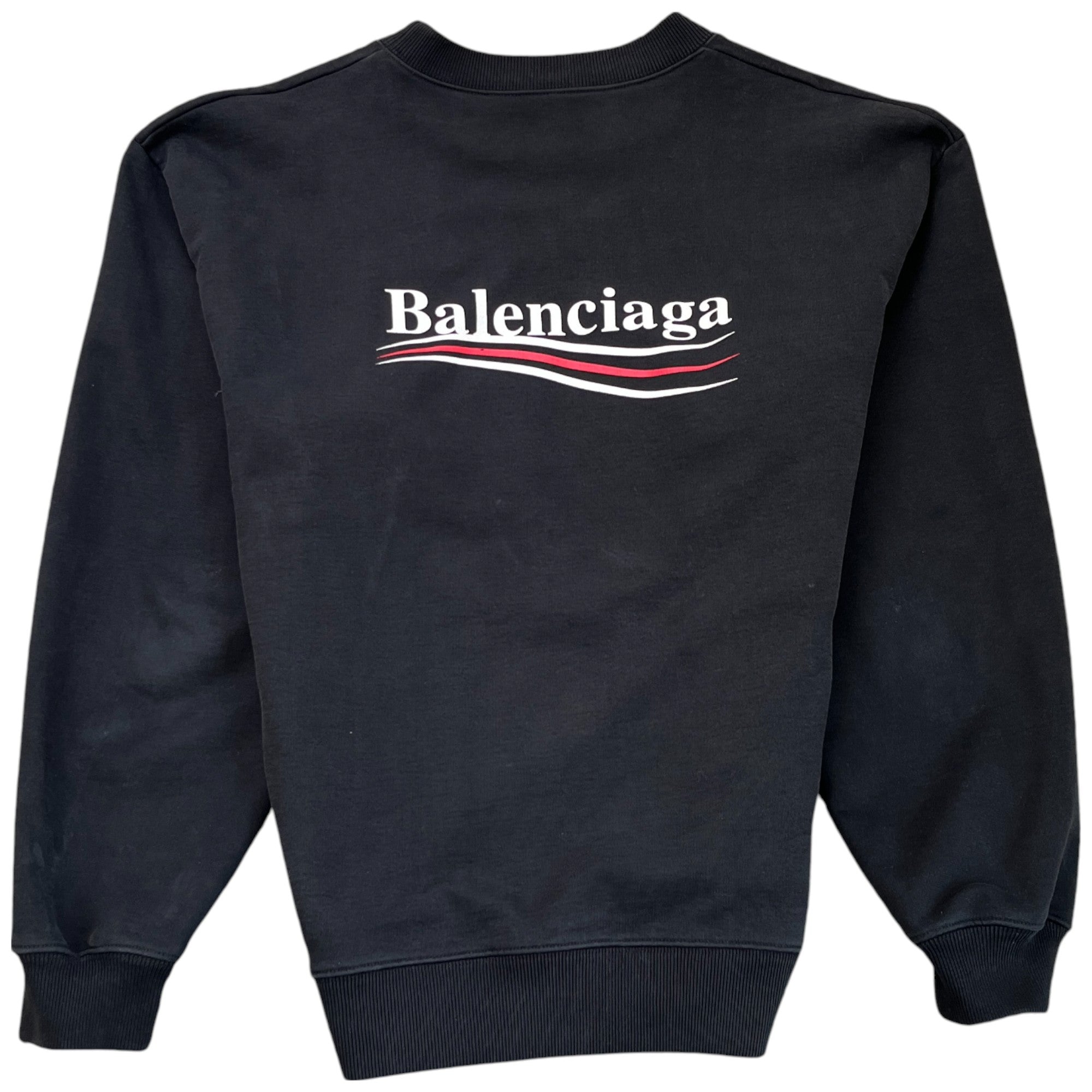 Men's Political Logo Sweatshirt Black Size M