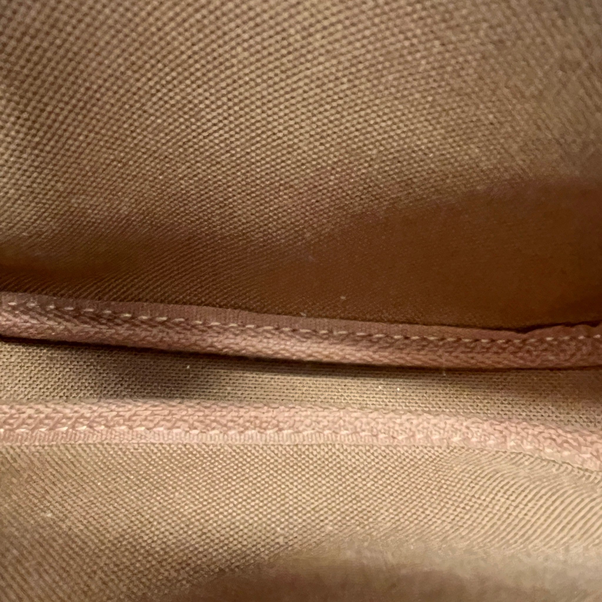 Women's Monogram Mini Pochette Accessoires Bag Brown