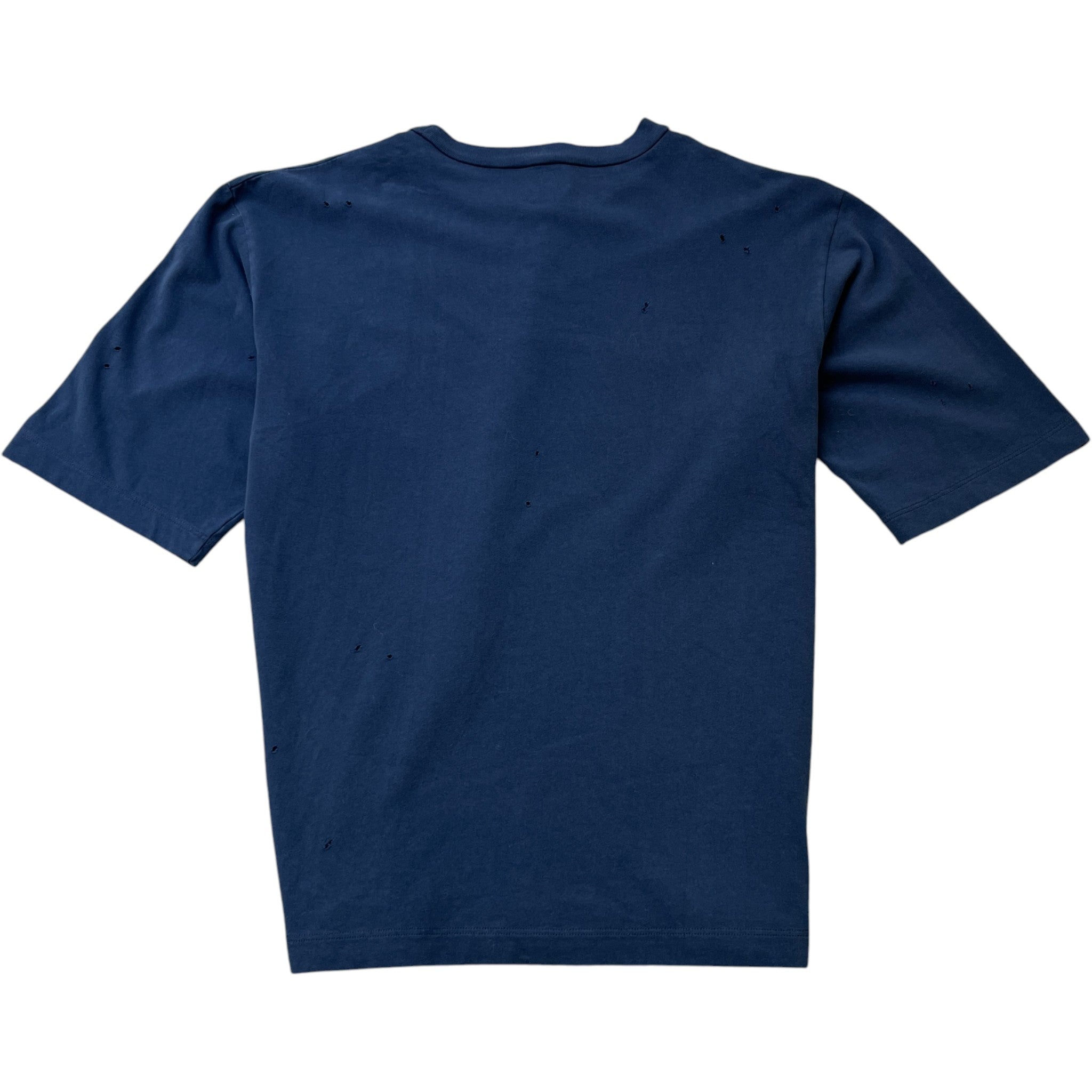 Men's Caten League Patches T-Shirt Navy Size M