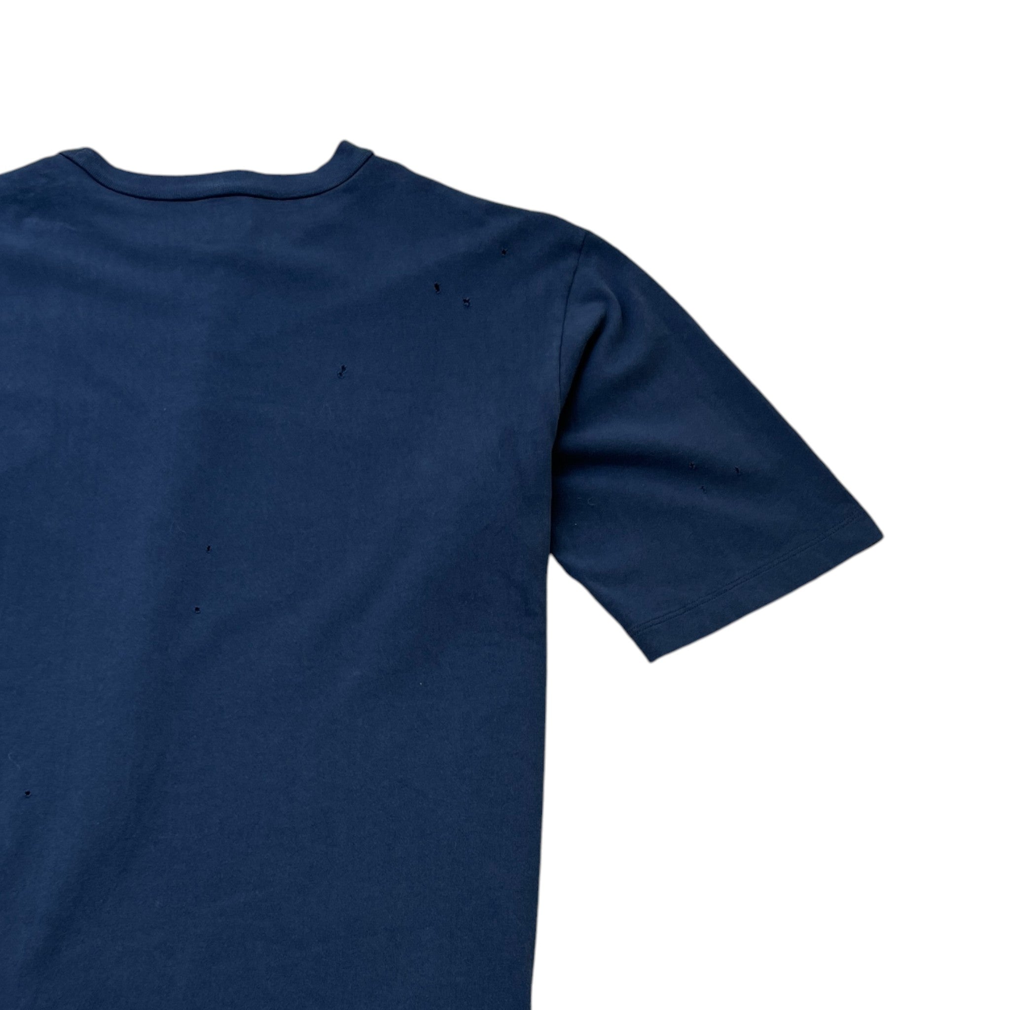 Men's Caten League Patches T-Shirt Navy Size M