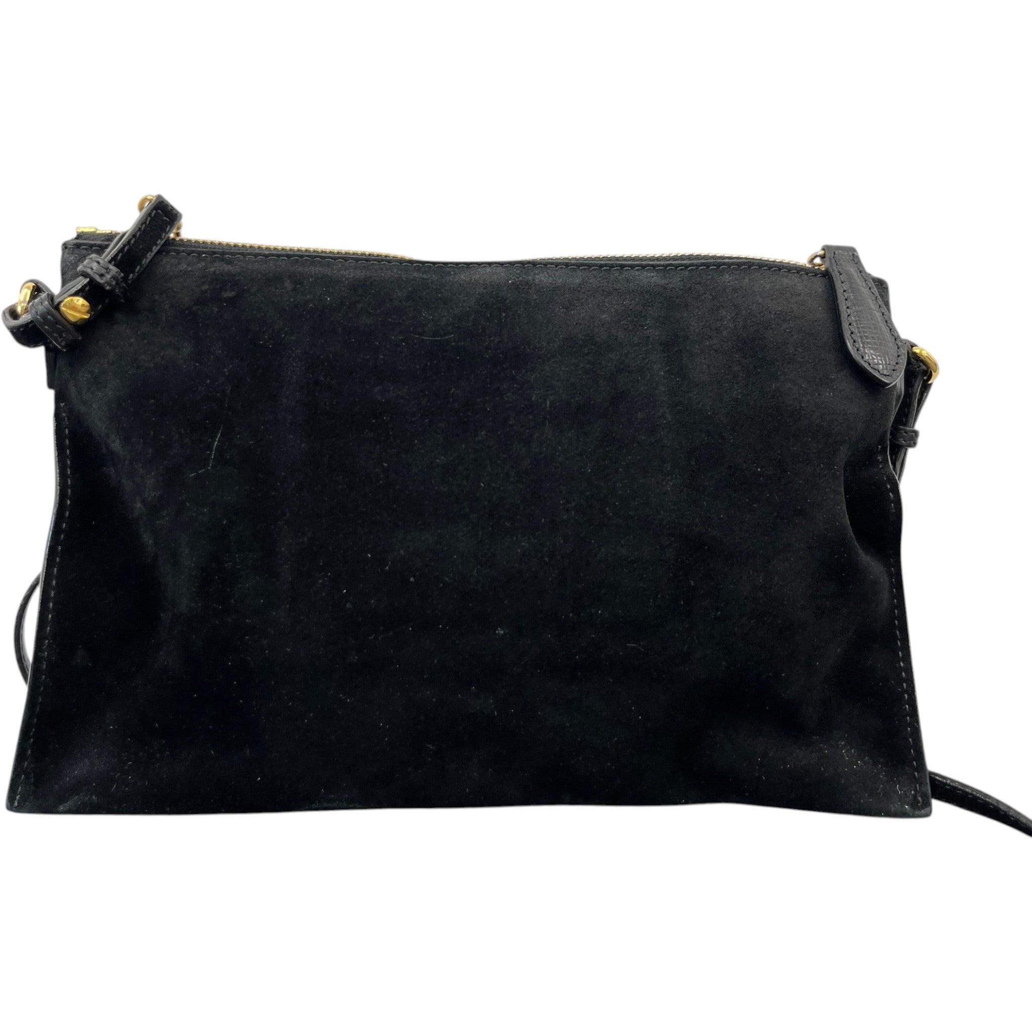 Women's Buckle Crossbody Bag Black