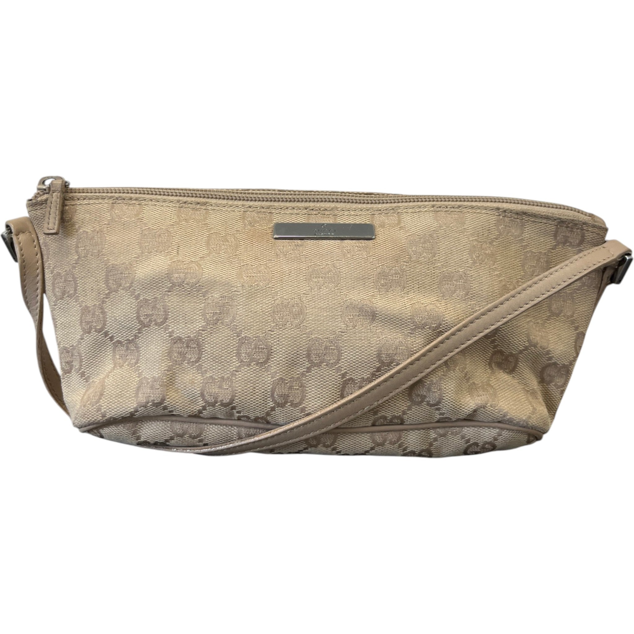 Women's Gg Canvas Boat Handbag Beige