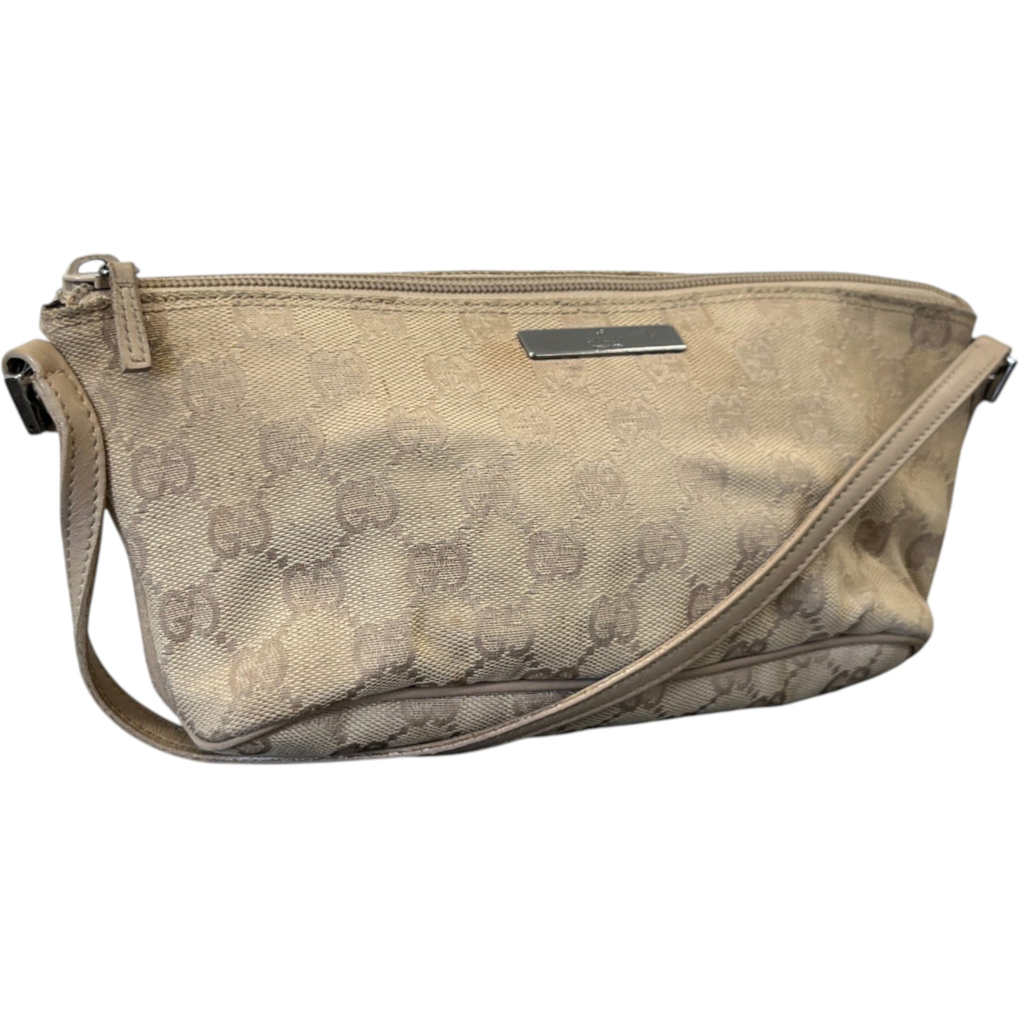 Women's Gg Canvas Boat Handbag Beige